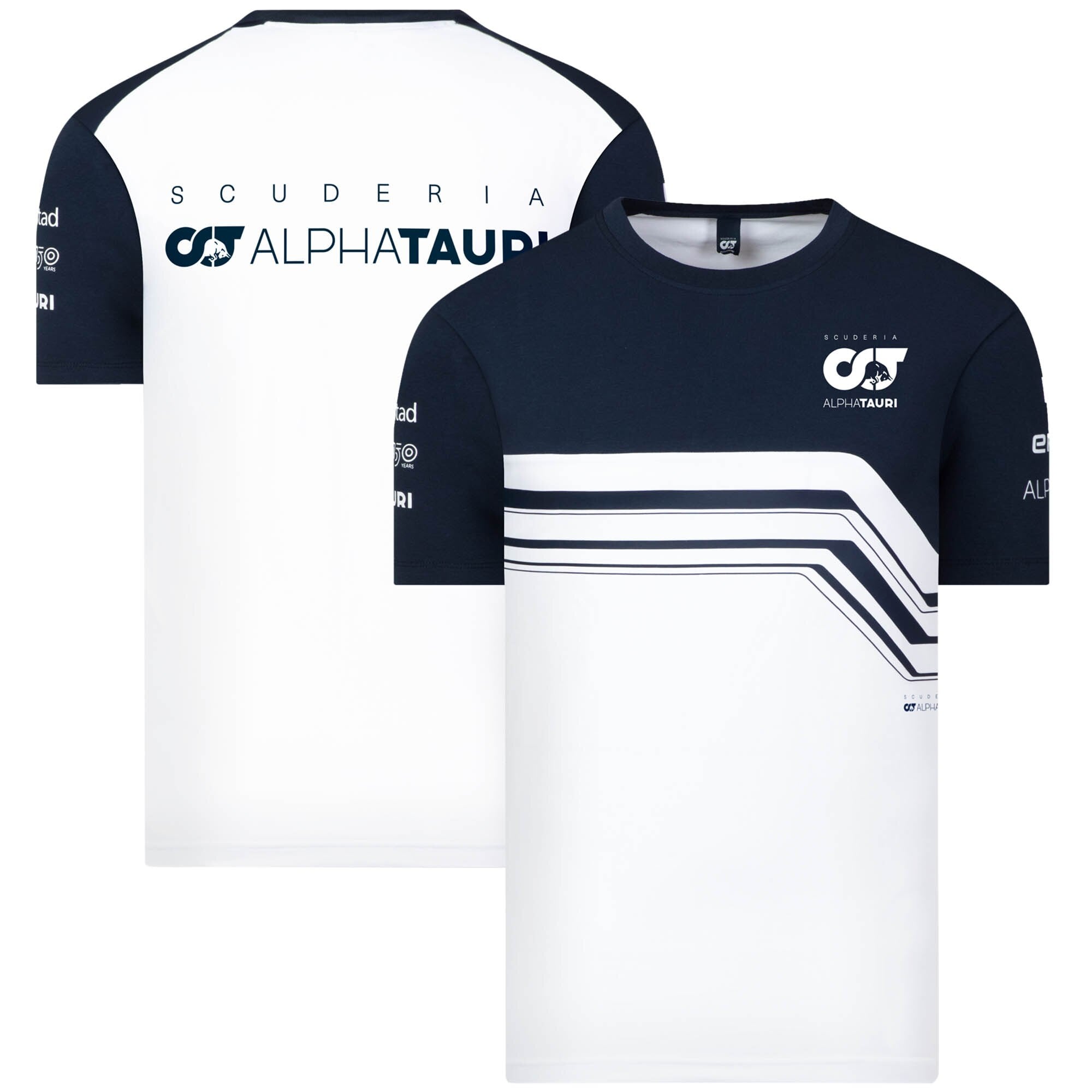 スクーデリアアルファタウリ2022チームTシャツ-ホワイト