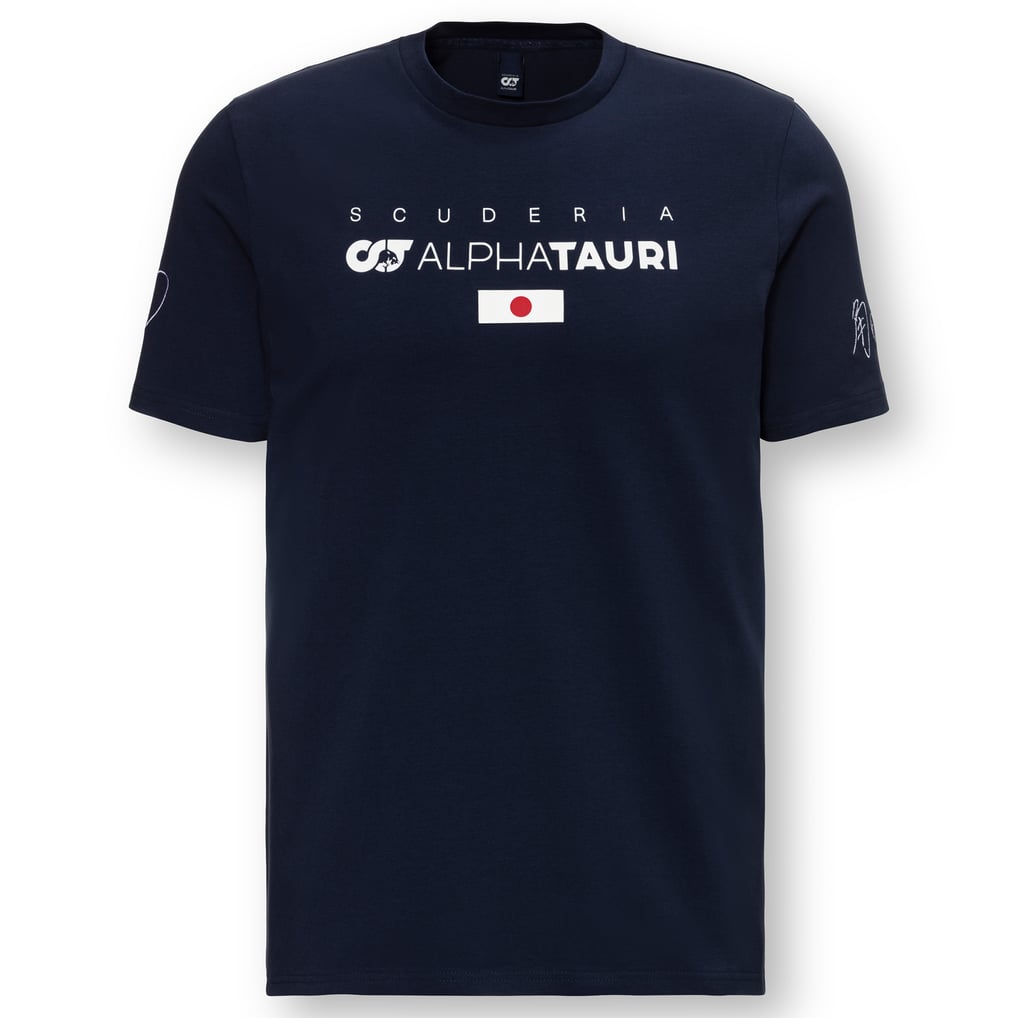 オラクルレッドブルレーシング2023チーム角田裕毅ドライバーTシャツ
