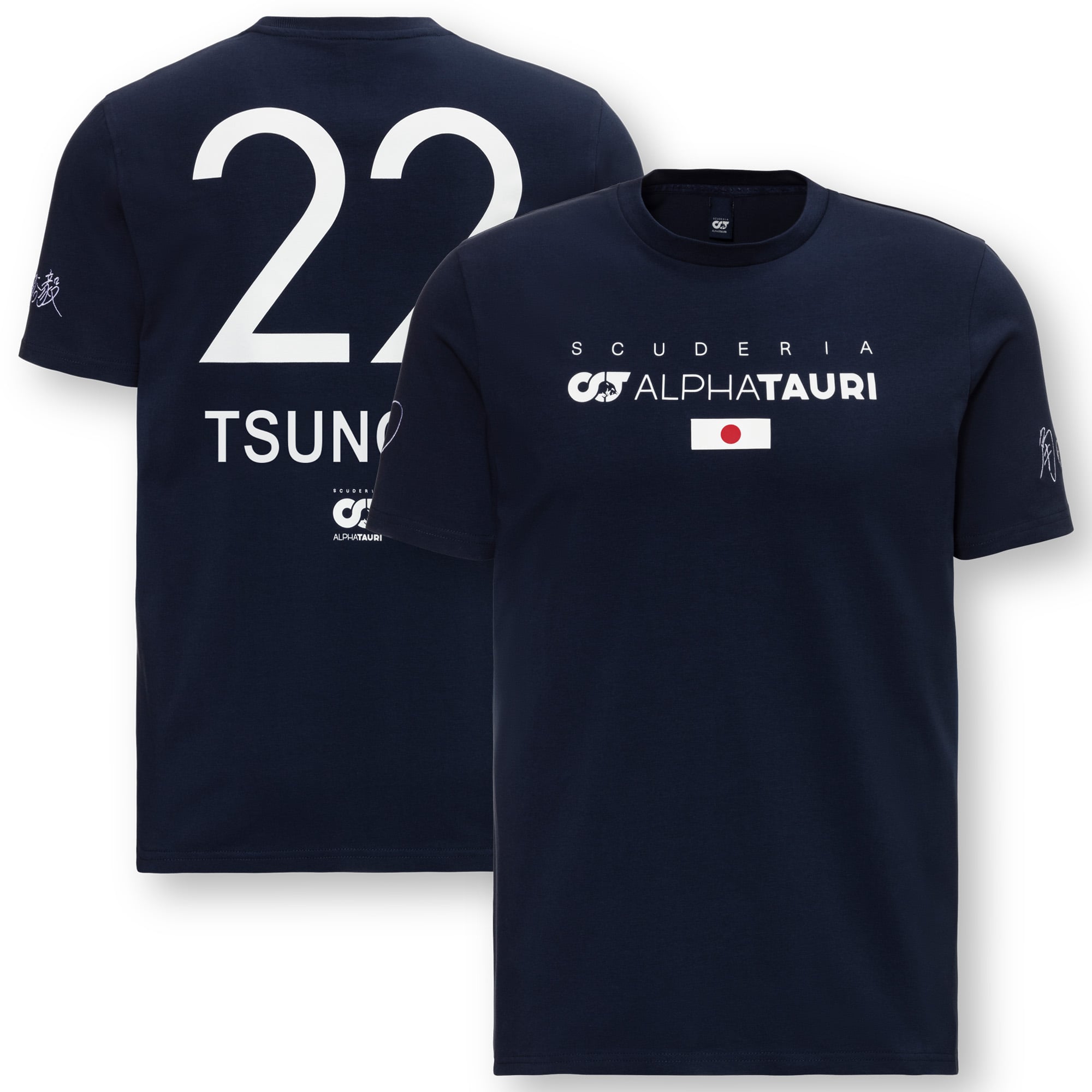 オラクルレッドブルレーシング2023チーム角田裕毅ドライバーTシャツ