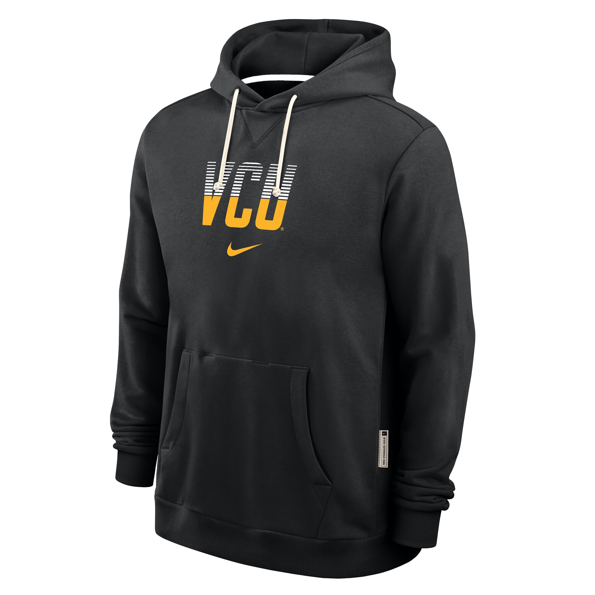 Men's Nike Black VCU Rams 2026 Sideline Dri-FIT Hoodie