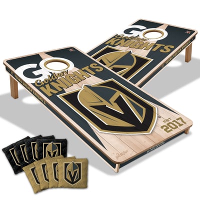 Vegas Golden Knights Fanpoint 2' x 4' Cornhole Game with Bags