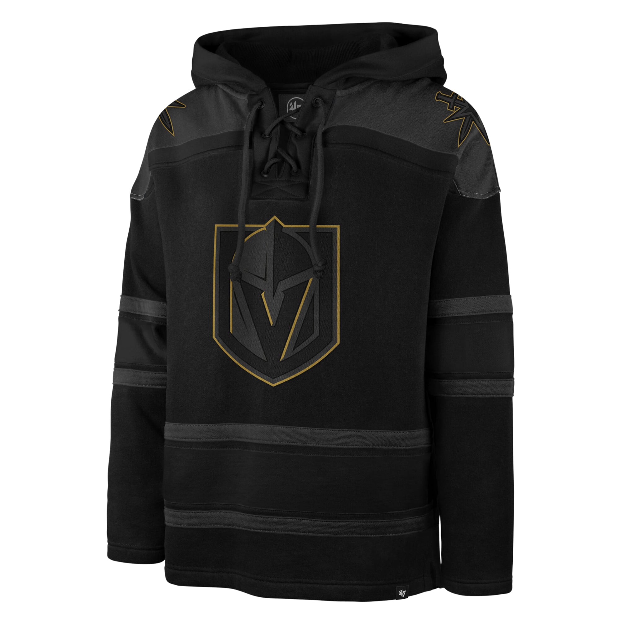 Sweat à capuche lacets Vegas Golden Knights Fall Color Pop noir pour homme, modèle 47