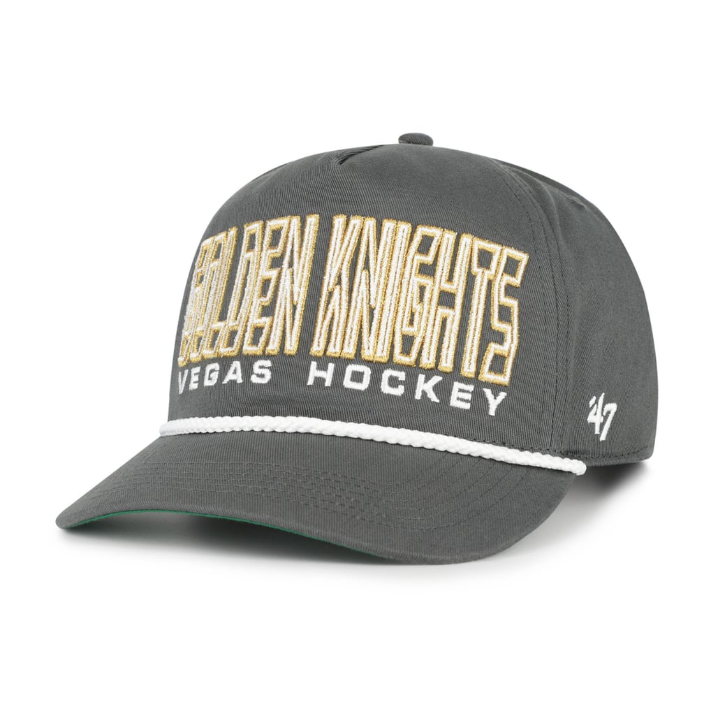 Men's Vegas Golden Knights '47 Charcoal Byline Hitch Adjustable Hat