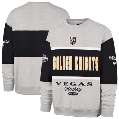 Men's Vegas Golden Knights  '47 Gray Fall Maximilist Crew Sweatshirt