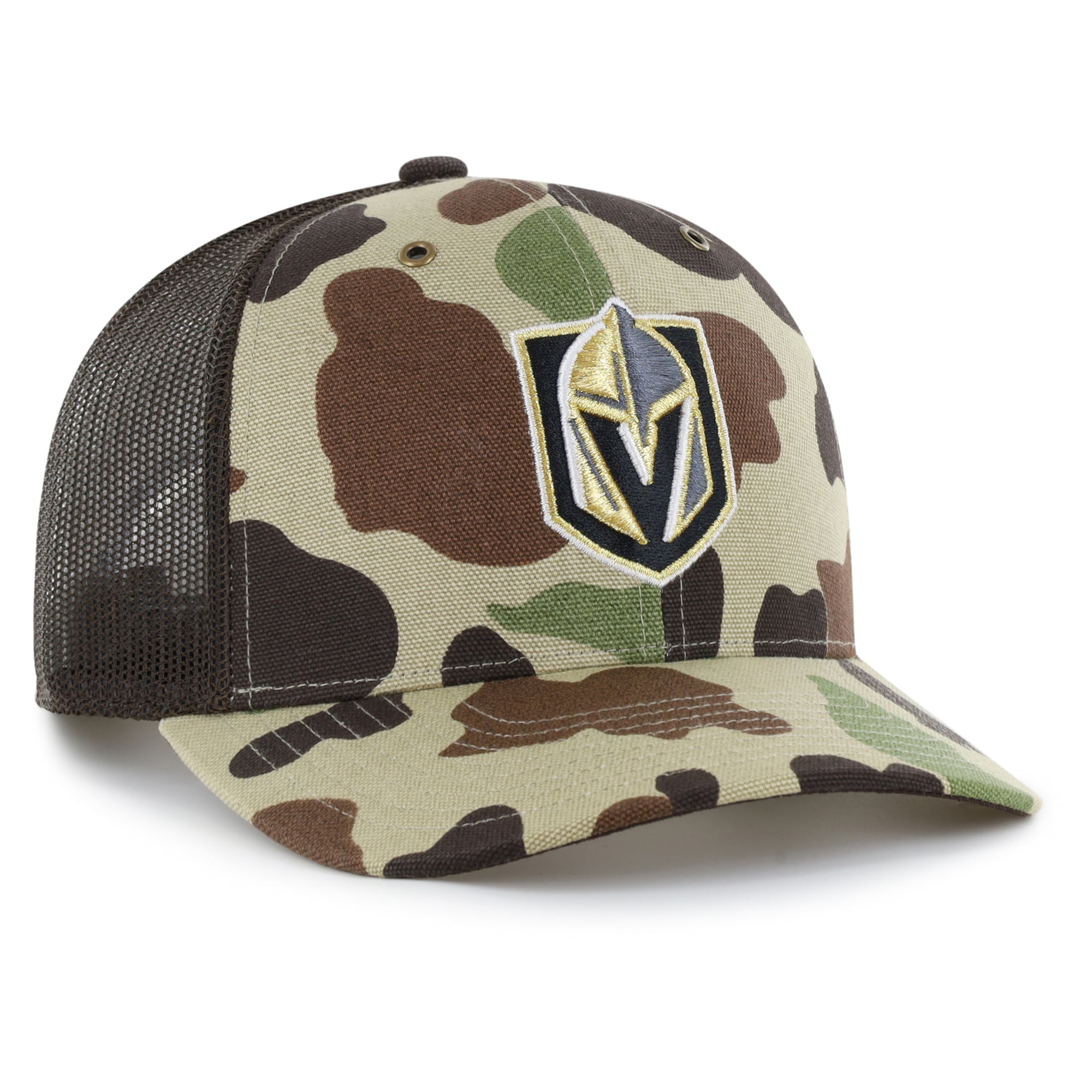 Casquette trucker ajustable Carhartt x '47 Duck Camo Vegas Golden Knights pour homme