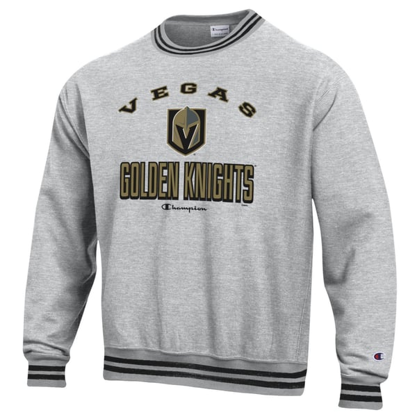 Vegas Golden Knights Champion Reverse Weave Yarn Dye Pullover 