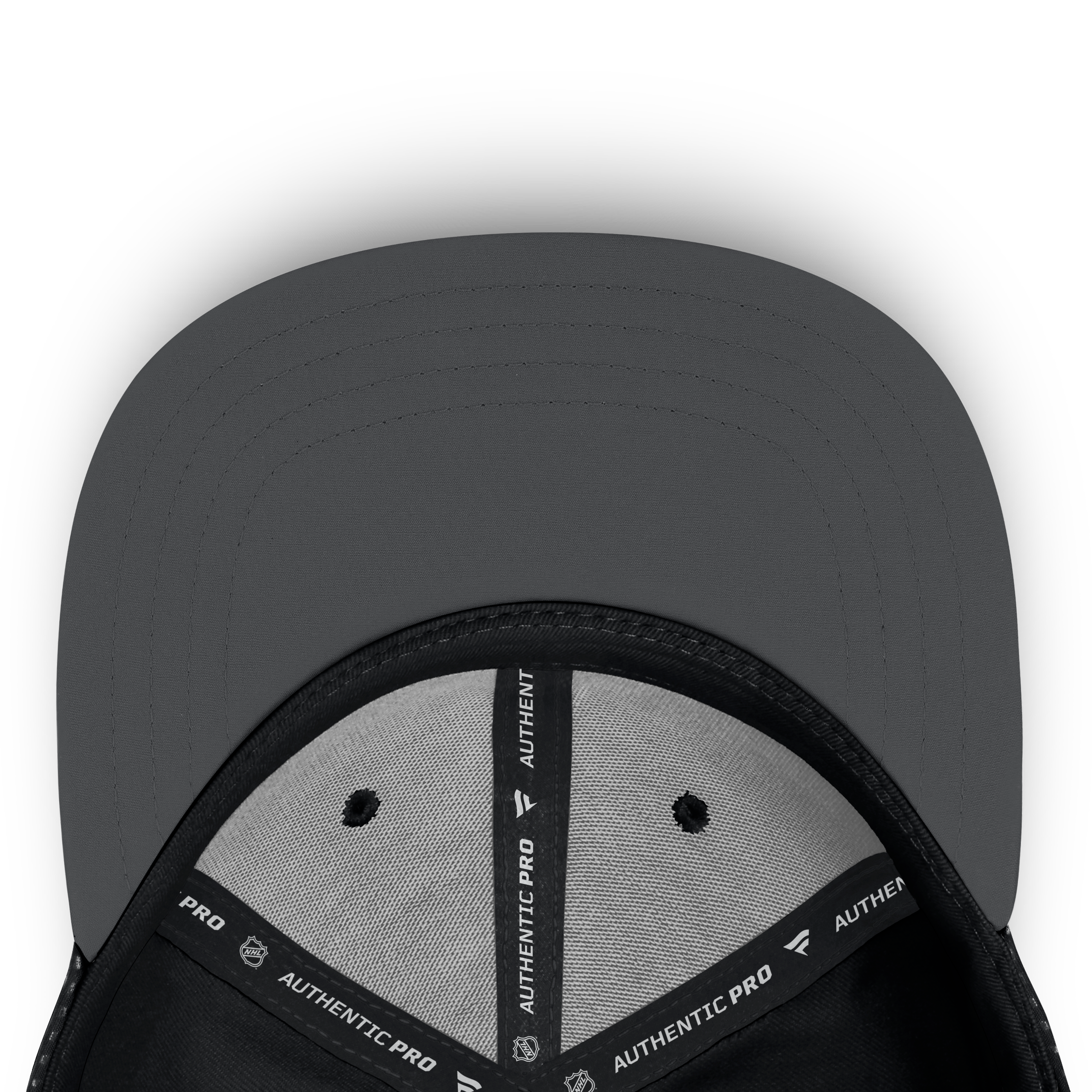 Men's Fanatics Black Vegas Golden Knights Authentic Pro Rink Square Visor Snapback Hat