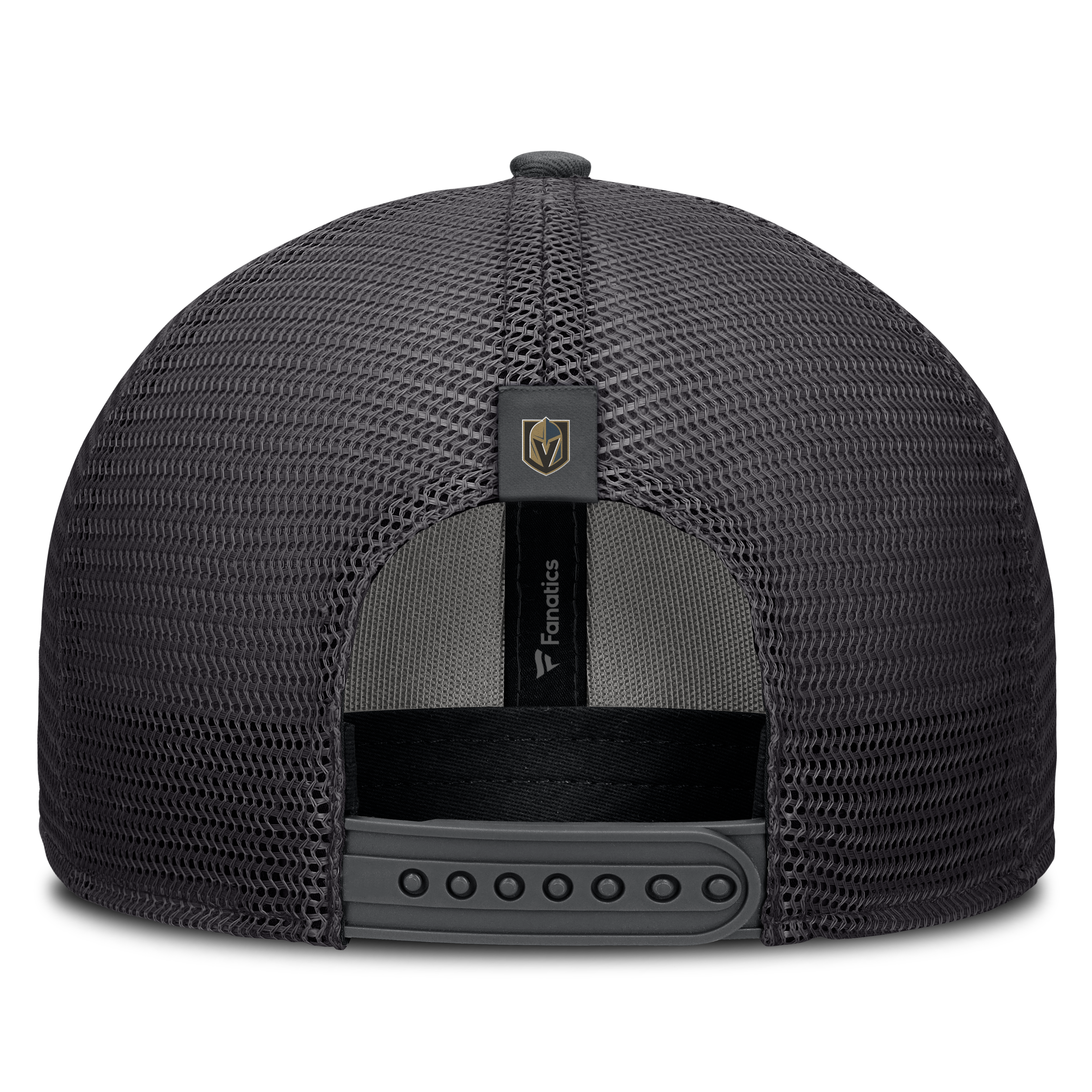 Men's Fanatics Black Vegas Golden Knights Fundamental Limits Trucker Adjustable Hat