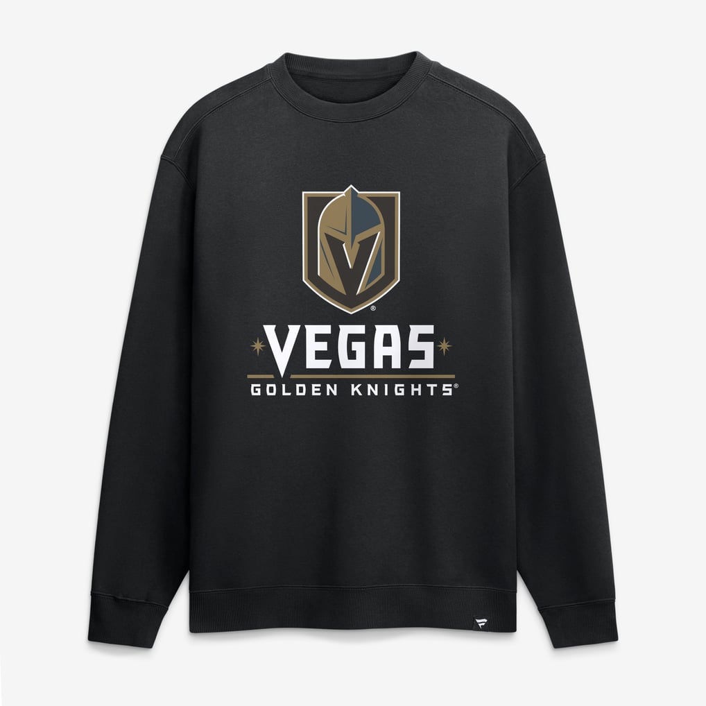 Sweat-shirt noir Vegas Golden Knights Fanatics Home Legacy pour homme