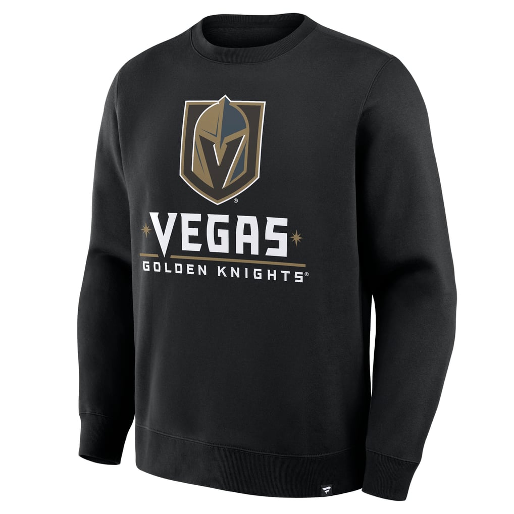 Sweat-shirt noir Vegas Golden Knights Fanatics Home Legacy pour homme