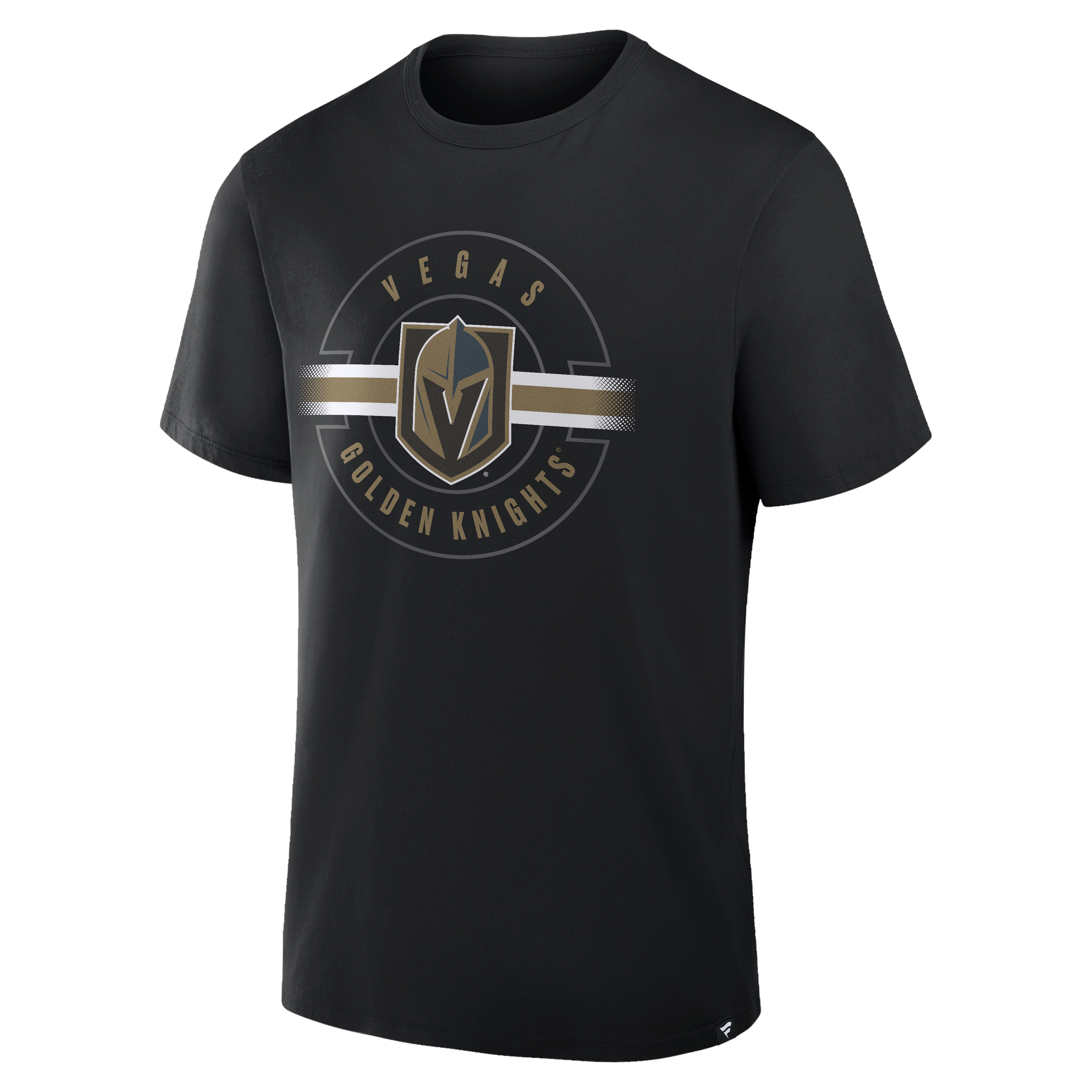 T-shirt à carreaux croisés Legacy Vegas Golden Knights de Fanatics Black pour homme