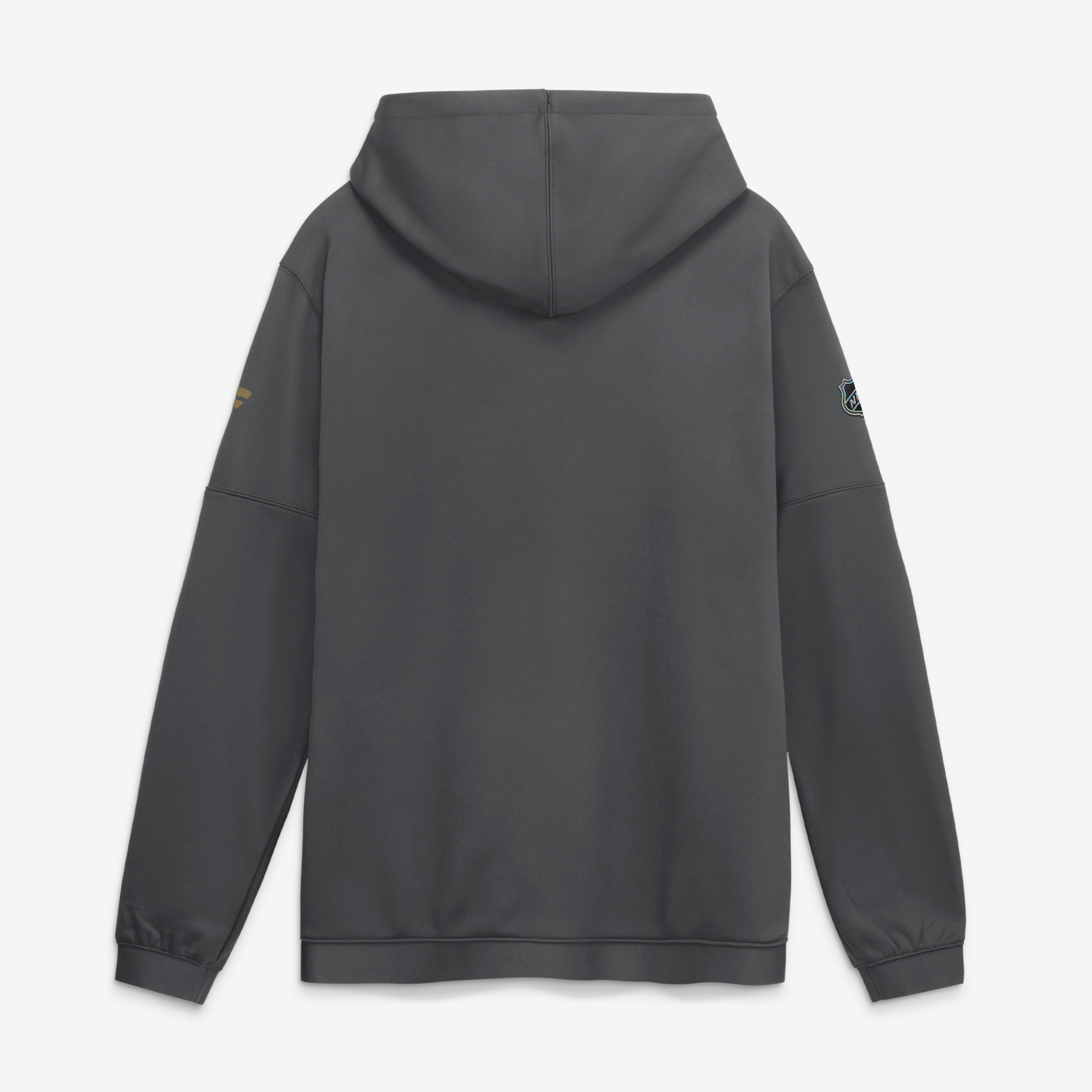 Men's Fanatics Charcoal Vegas Golden Knights Authentic Pro Rink Fleece Pullover Hoodie