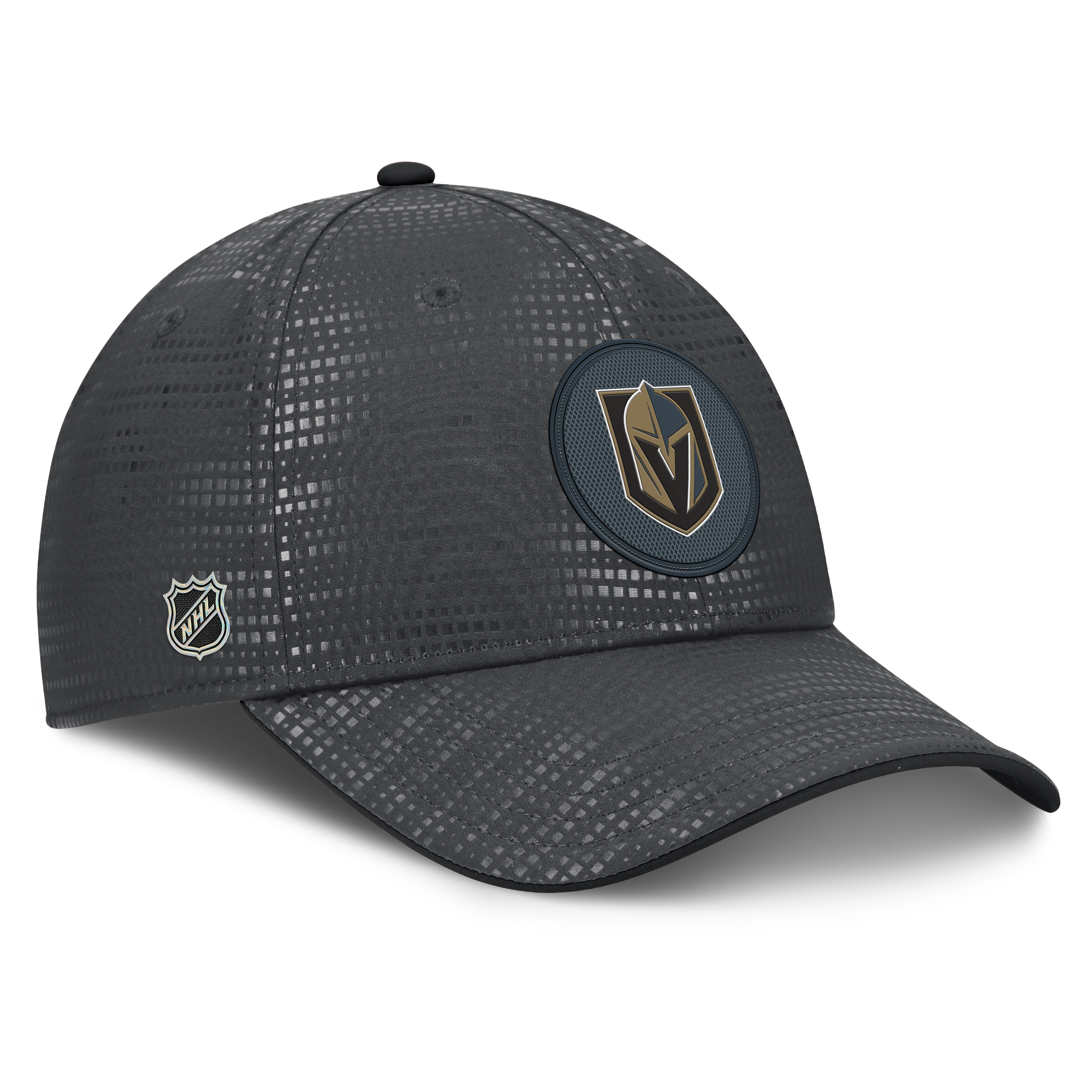 Men's Fanatics Charcoal Vegas Golden Knights Authentic Pro Rink Stretch Fit Hat