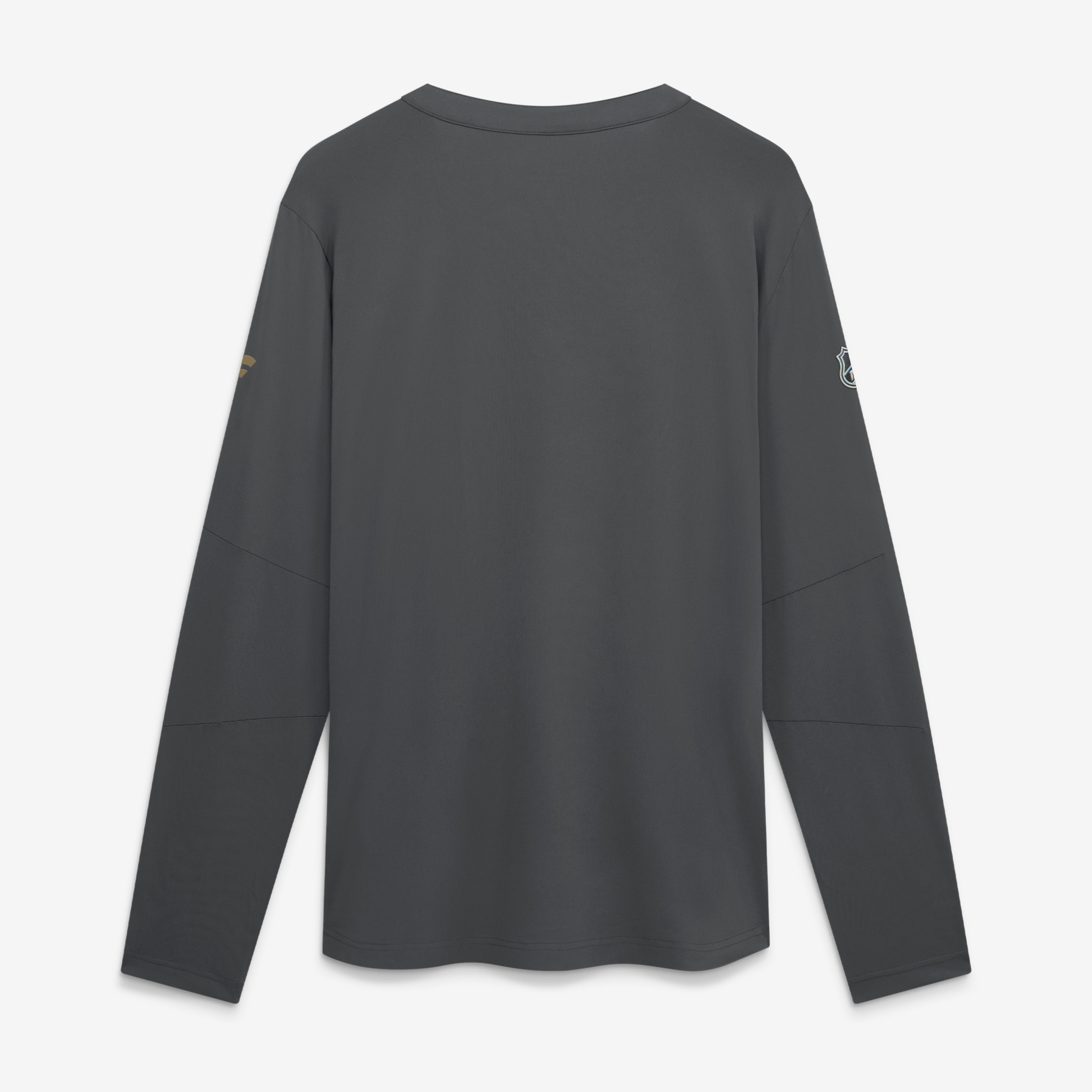 Men's Fanatics Charcoal Vegas Golden Knights Authentic Pro Rink Tech Long Sleeve T-Shirt