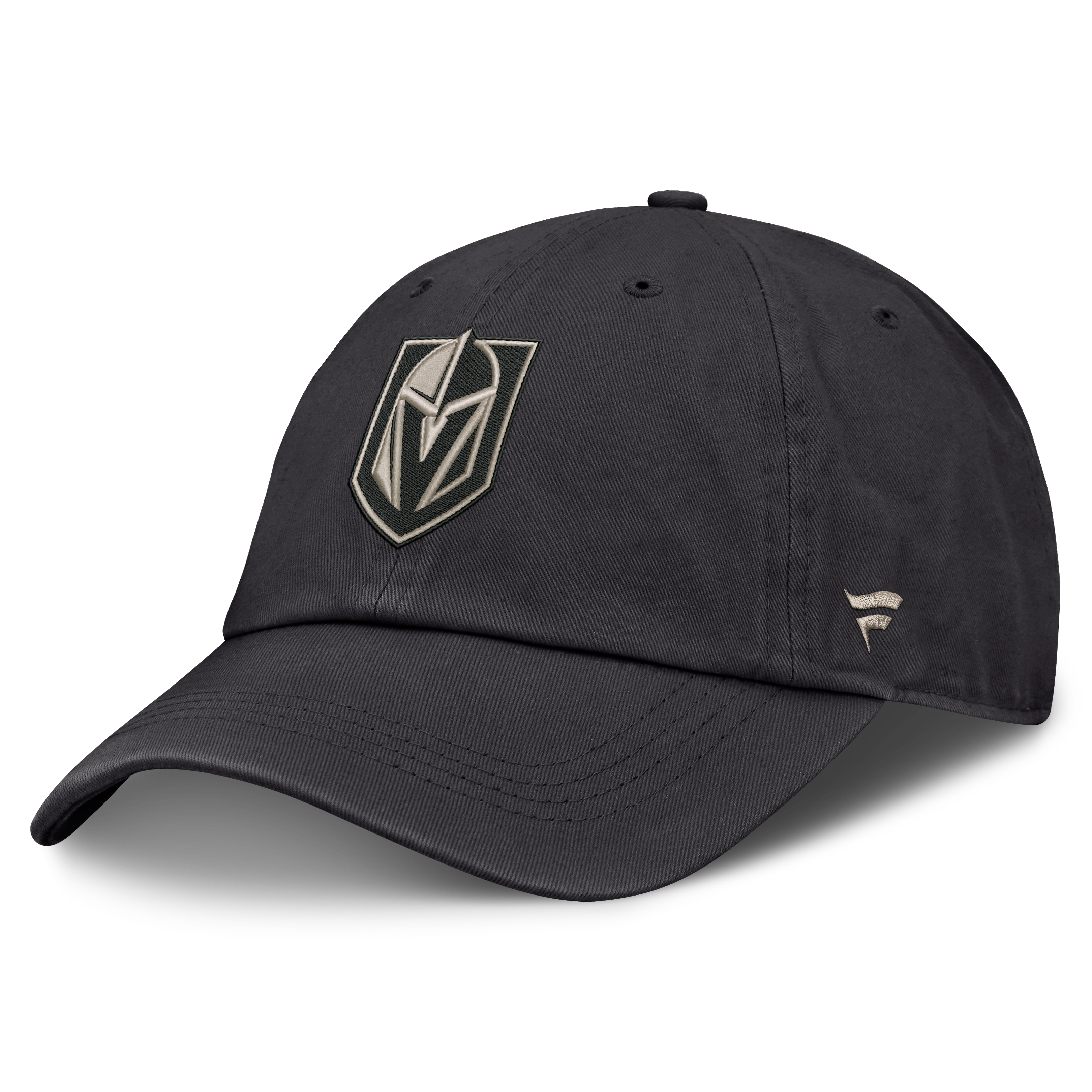 Men's Fanatics Charcoal Vegas Golden Knights Road Phantom Washed Adjustable Hat