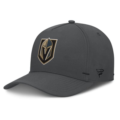 Men's Vegas Golden Knights Fanatics Gray Authentic Pro Rink Bar Tacks A-Frame Adjustable Hat