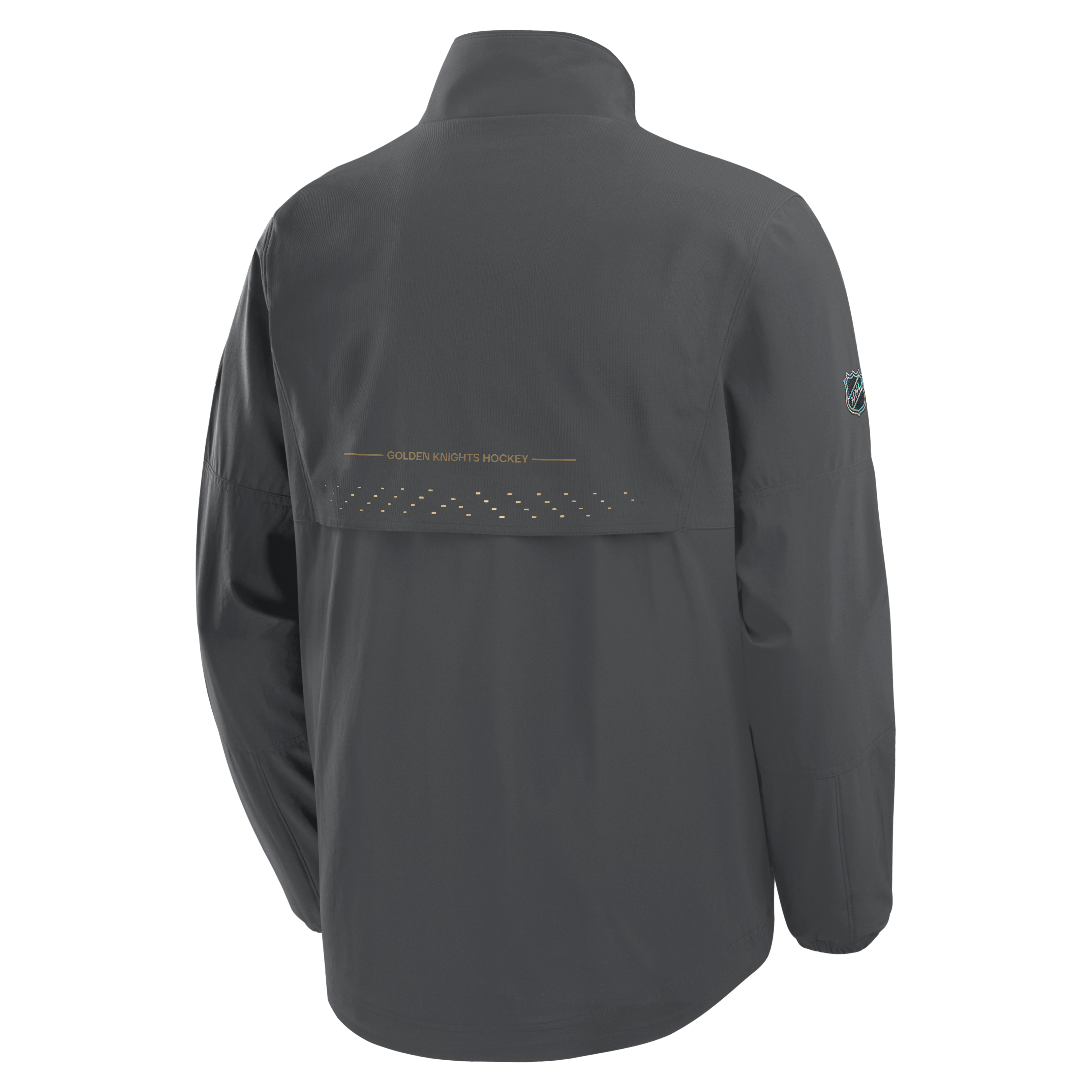 Men's Fanatics Gray Vegas Golden Knights Authentic Pro Rink Coaches Jacket