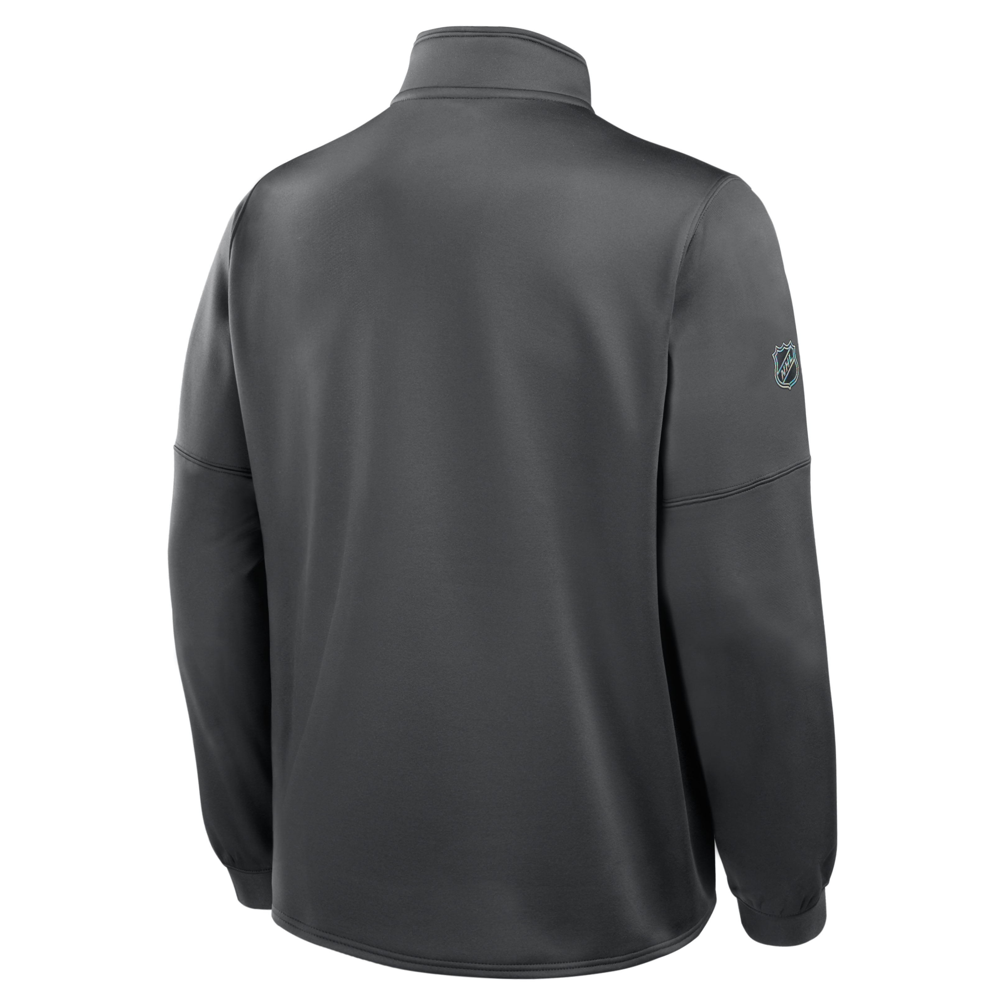 Men's Fanatics Gray Vegas Golden Knights Authentic Pro Rink Fleece Full-Zip Jacket