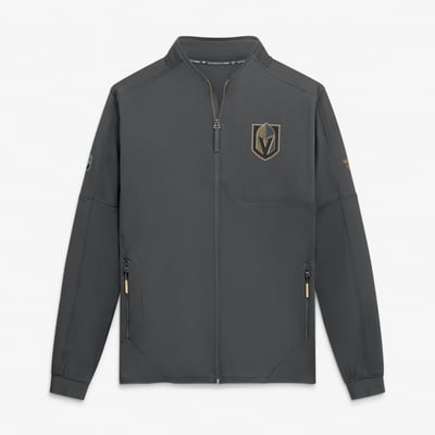 Vegas Golden Knights Fanatics Authentic Pro Rink Fleece Full-Zip Jacket - Gray