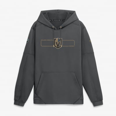 Vegas Golden Knights Fanatics Authentic Pro Rink Fleece Pullover Hoodie - Gray