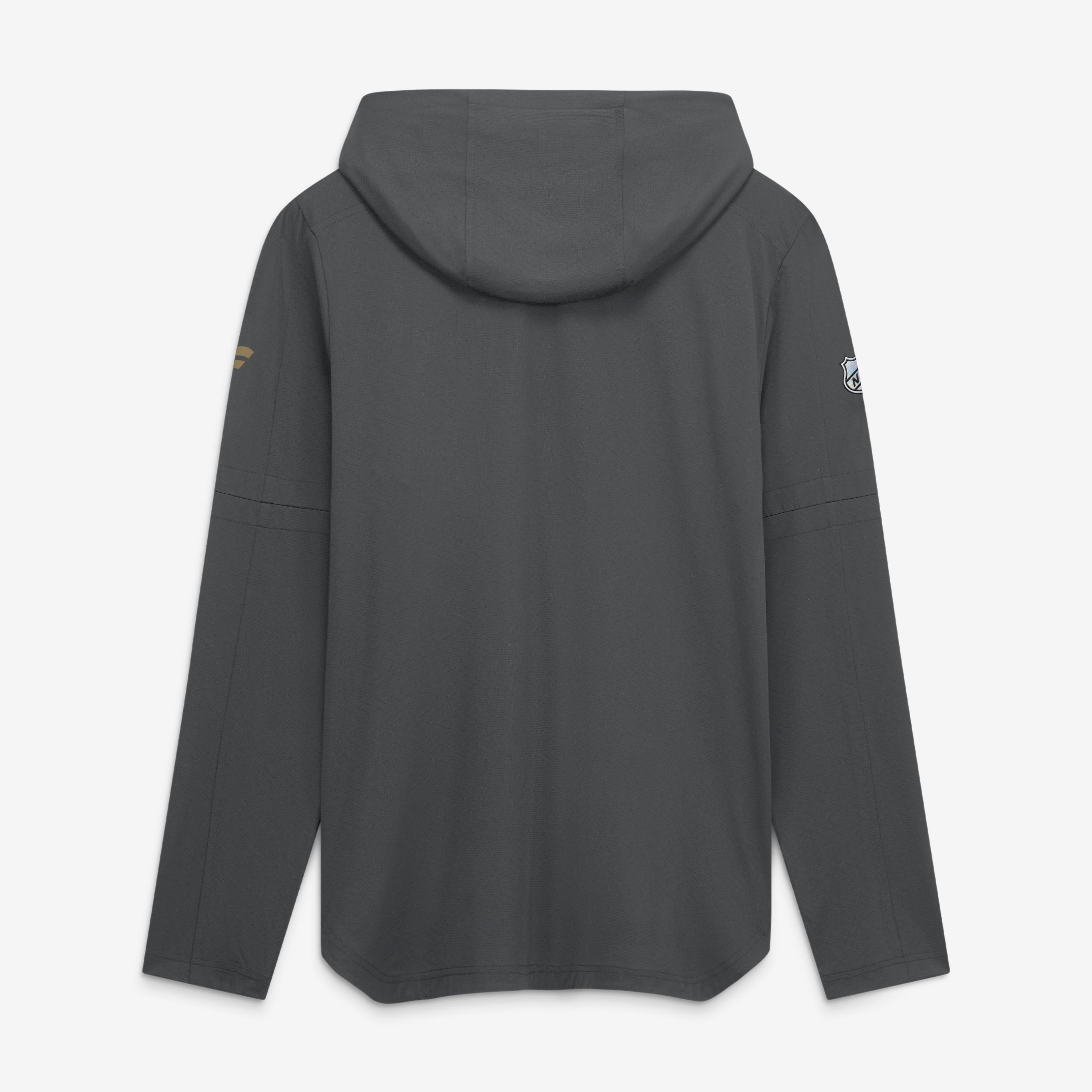 Sweat à capuche léger Fanatics gris Vegas Golden Knights Authentic Pro Train pour homme