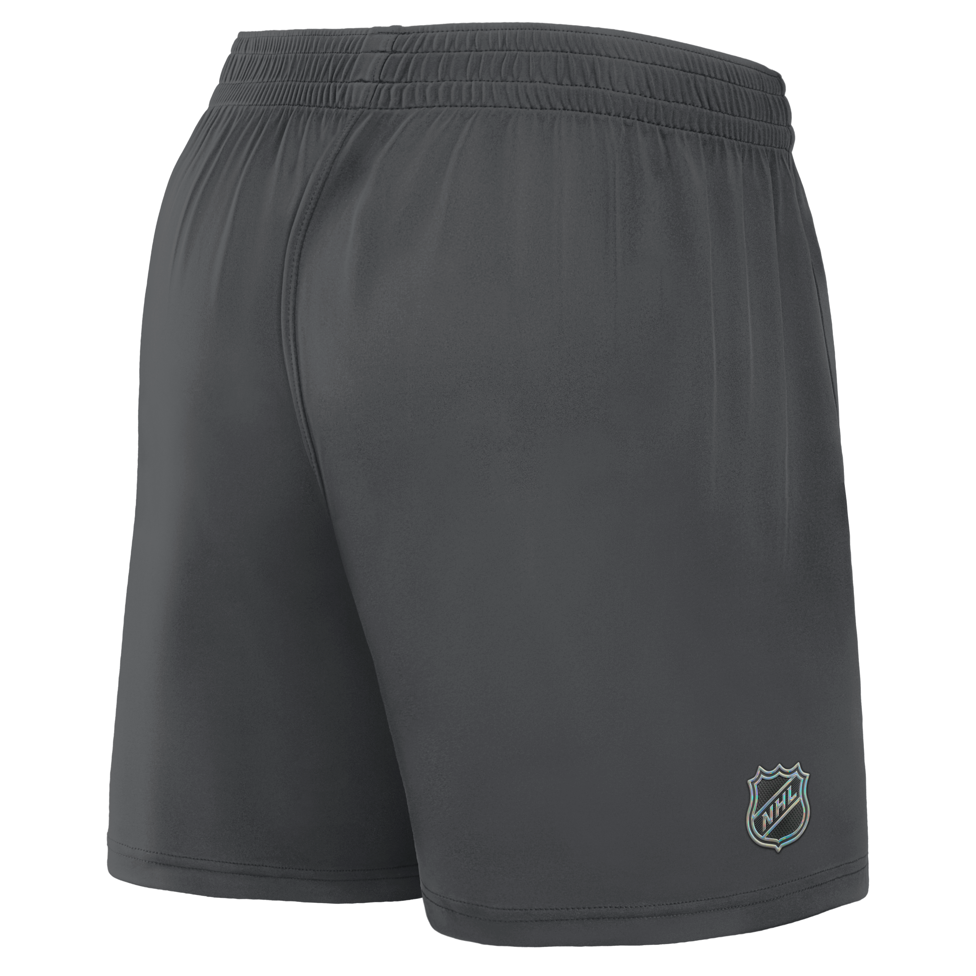 Men's Fanatics Gray Vegas Golden Knights Authentic Pro Train Training Shorts