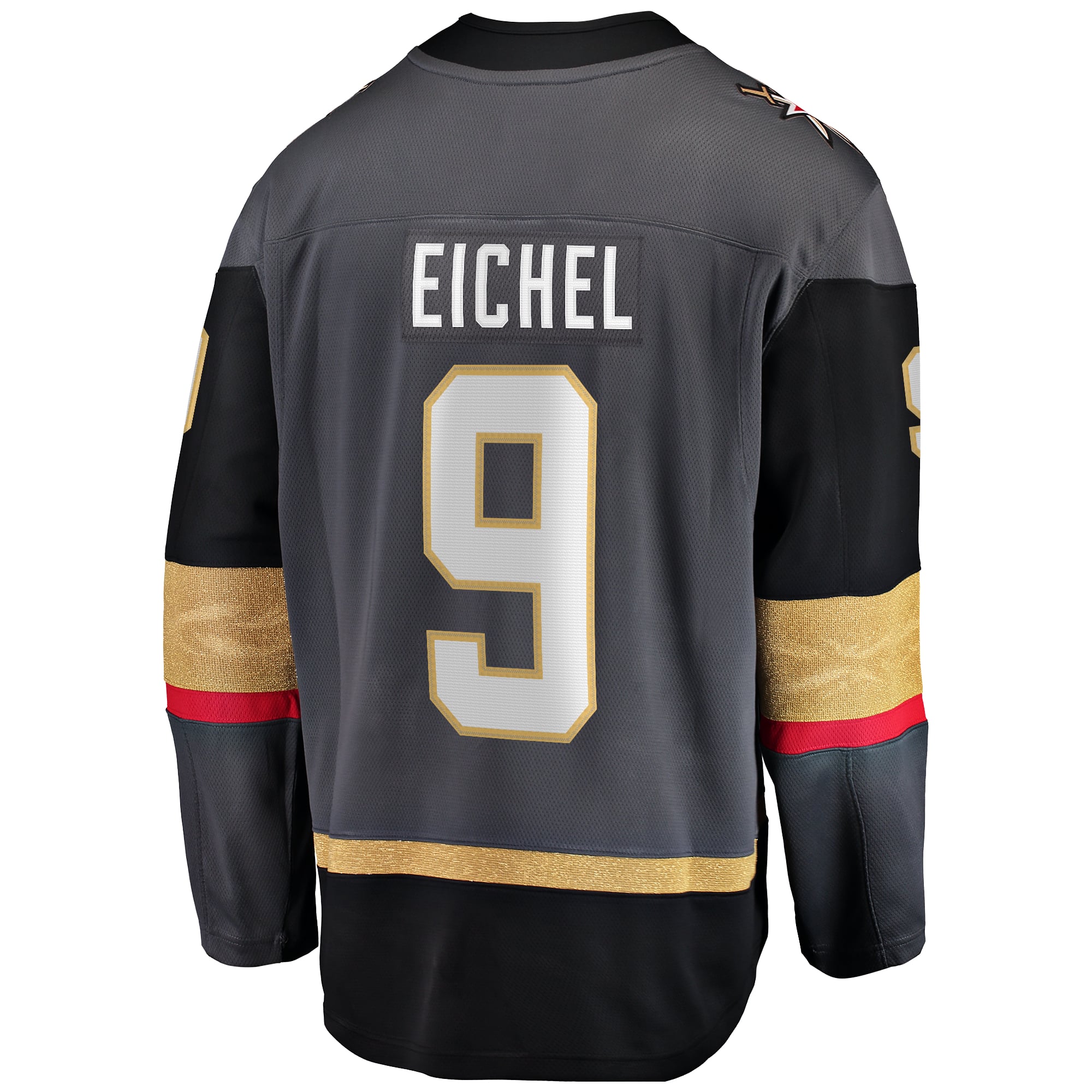 Maillot Breakaway gris Jack Eichel Vegas Golden Knights pour homme (Fanatics)