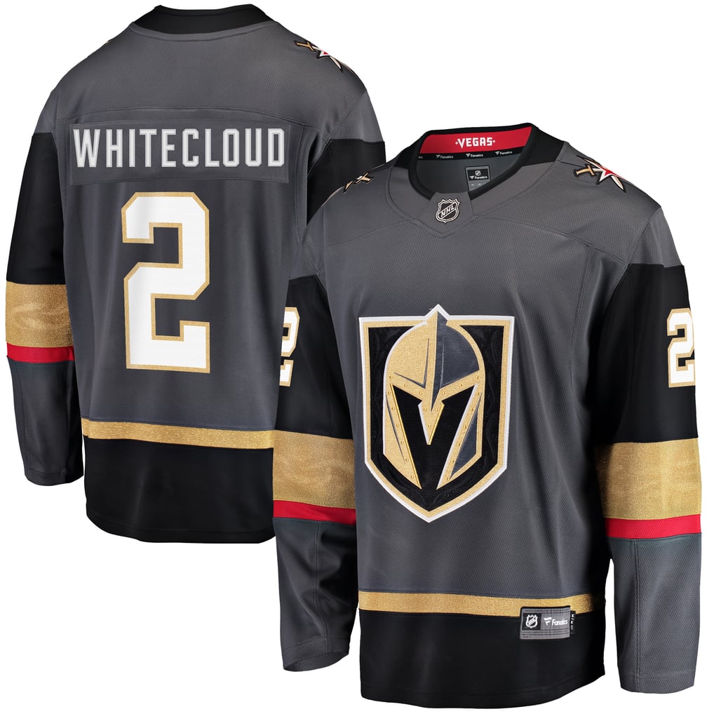 Men's Vegas Golden Knights Zach Whitecloud Fanatics Gray Breakaway - Player Jersey