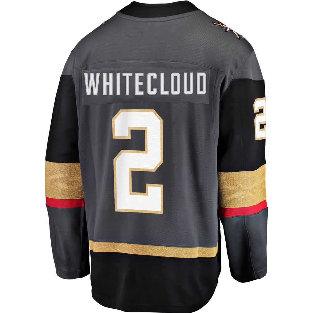 Men's Vegas Golden Knights Zach Whitecloud Fanatics Gray Breakaway - Player Jersey