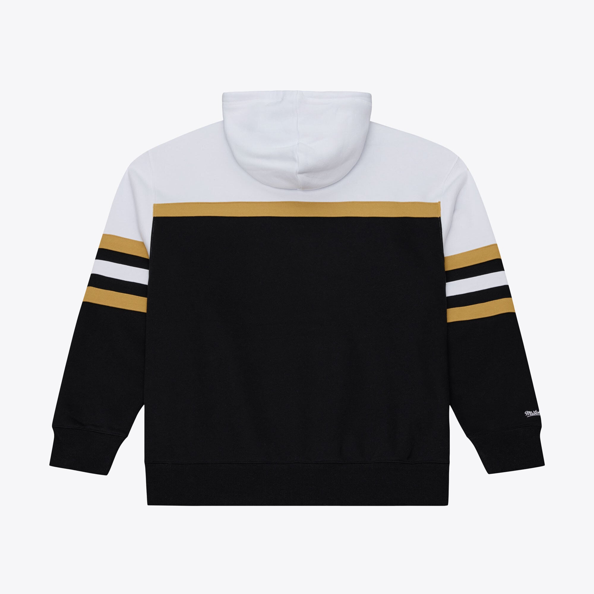 Men's Mitchell & Ness Black Vegas Golden Knights Head Coach Hoodie