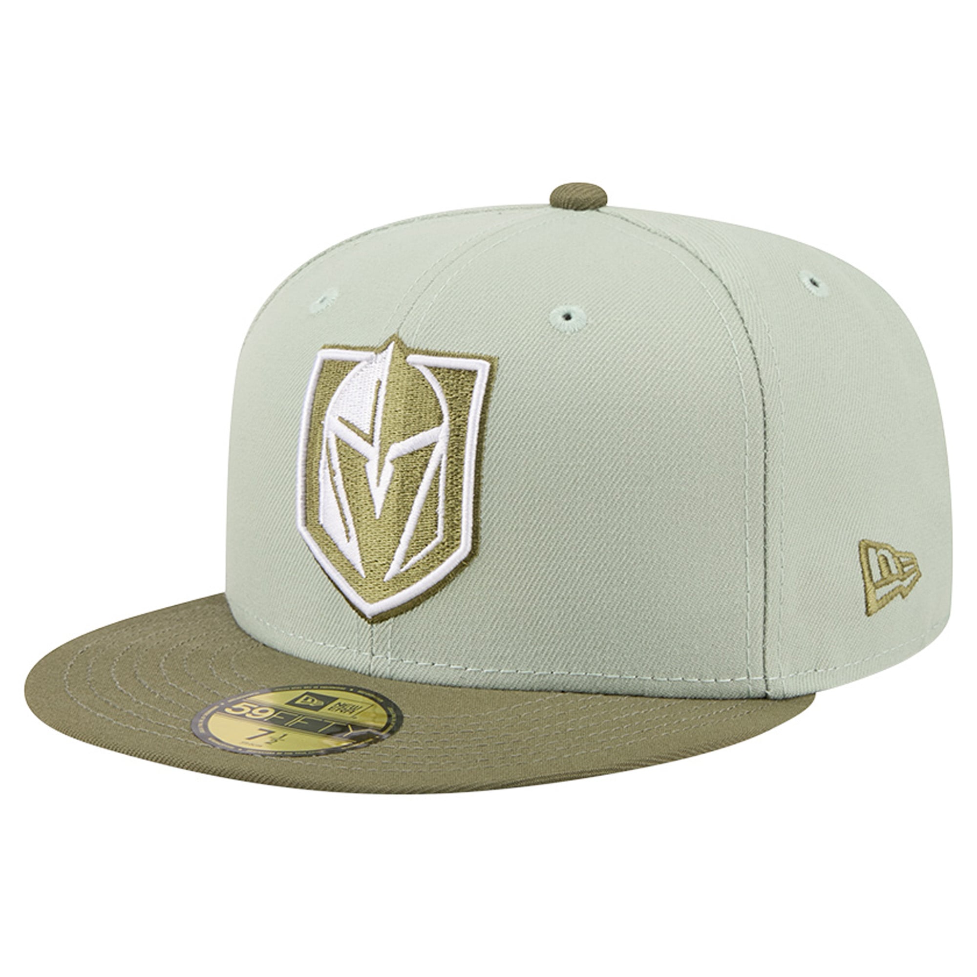 Men's New Era Sage Green/Olive Vegas Golden Knights Color Pack 59FIFTY Fitted Hat