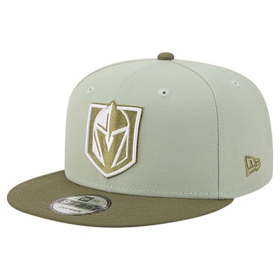 Men's Vegas Golden Knights New Era Sage Green/Olive Color Pack 9FIFTY Snapback Hat
