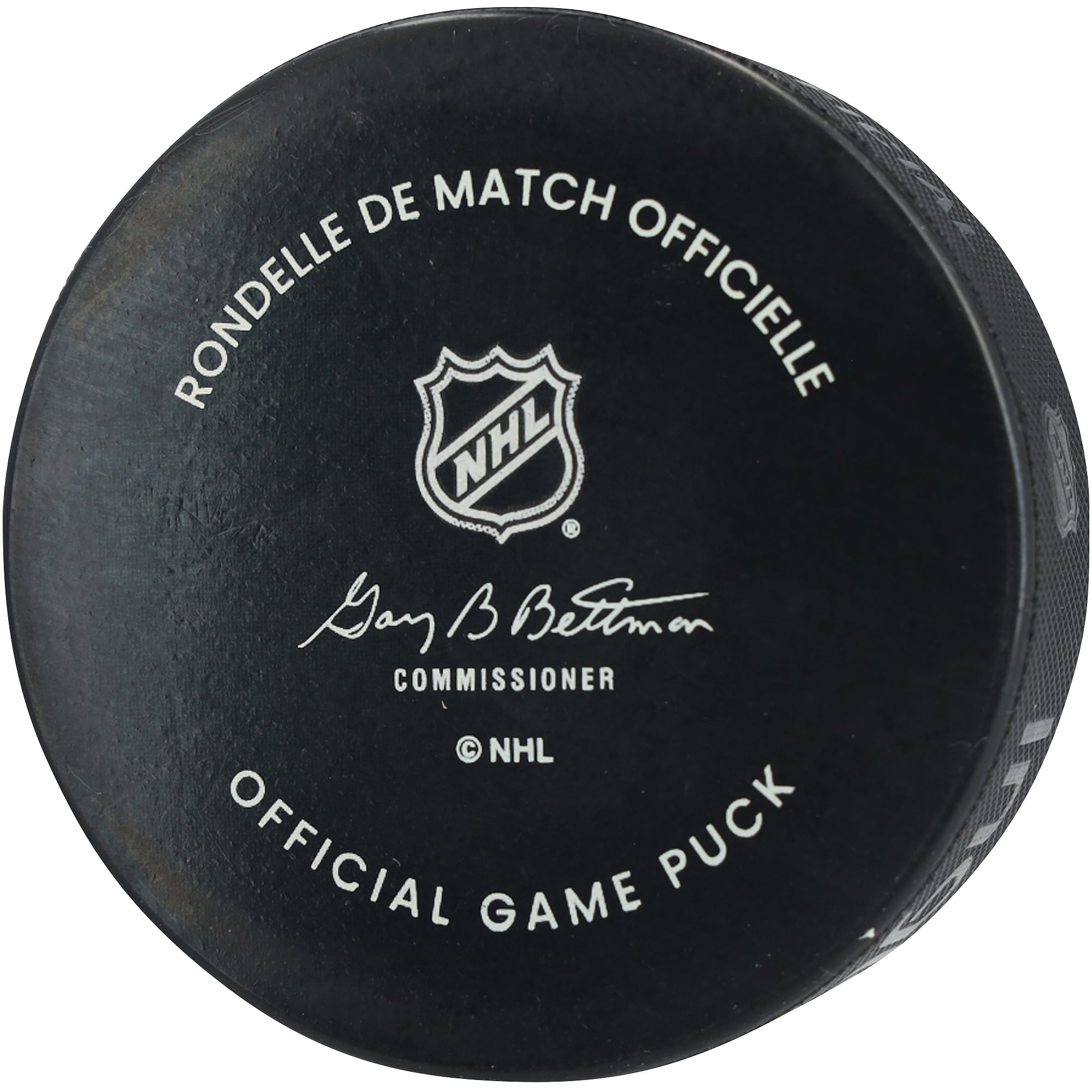 Noah Hanifin Vegas Golden Knights Autographed Official Game Puck
