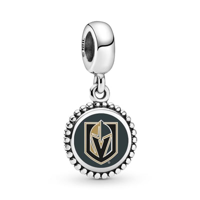 Vegas Golden Knights Pandora Modern Color Dangle Charm