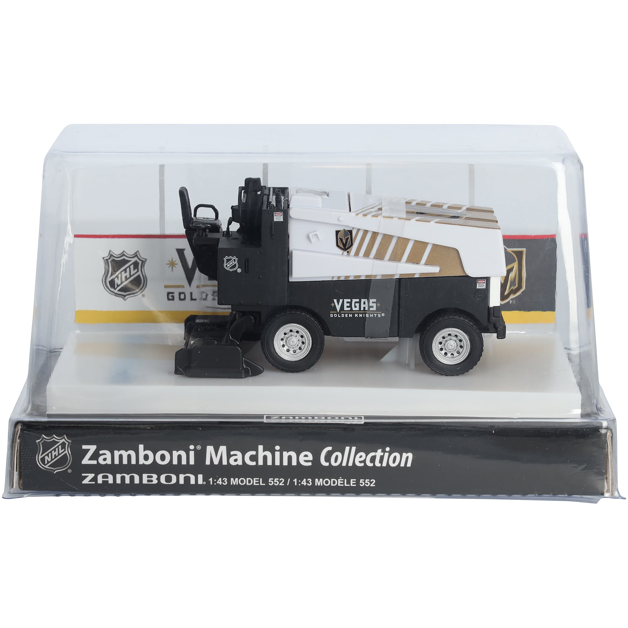 Zamboni miniature en métal moulé sous pression à l'échelle 1:43