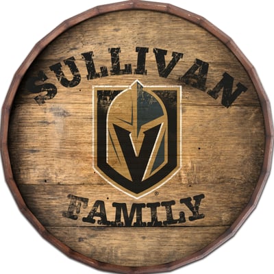 Vegas Golden Knights 24" Personalized Barrel Top