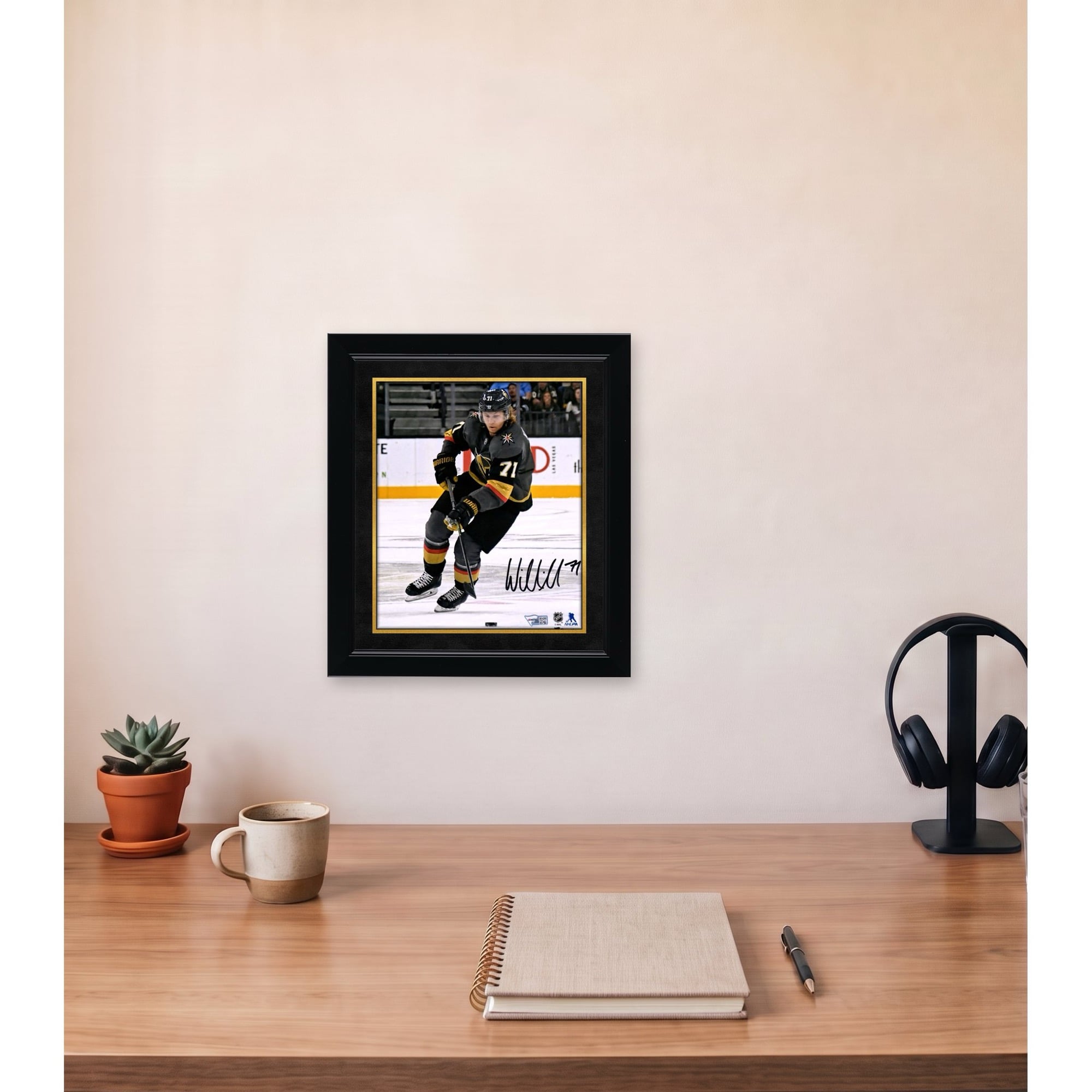 William Karlsson Vegas Golden Knights Autographed 8" x 10" Jersey Skating Photograph