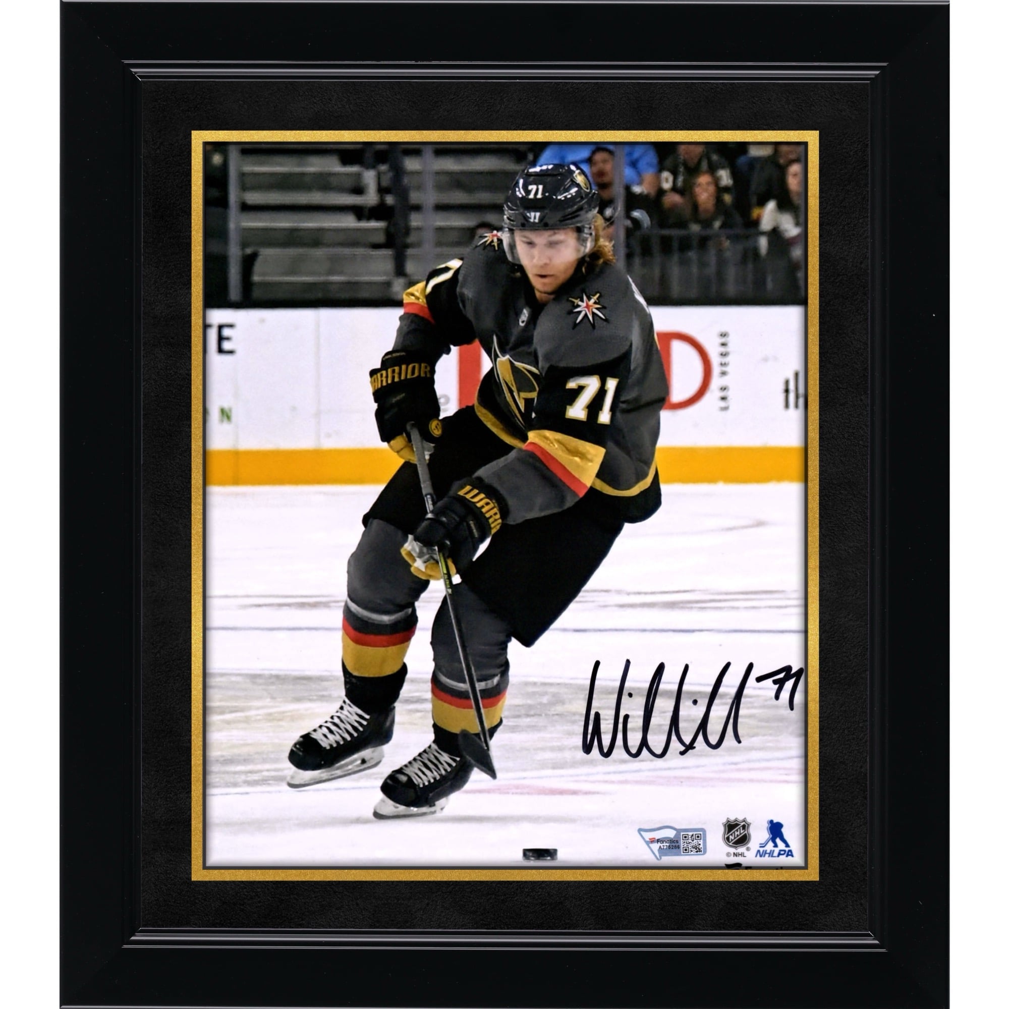 William Karlsson Vegas Golden Knights Autographed 8" x 10" Jersey Skating Photograph