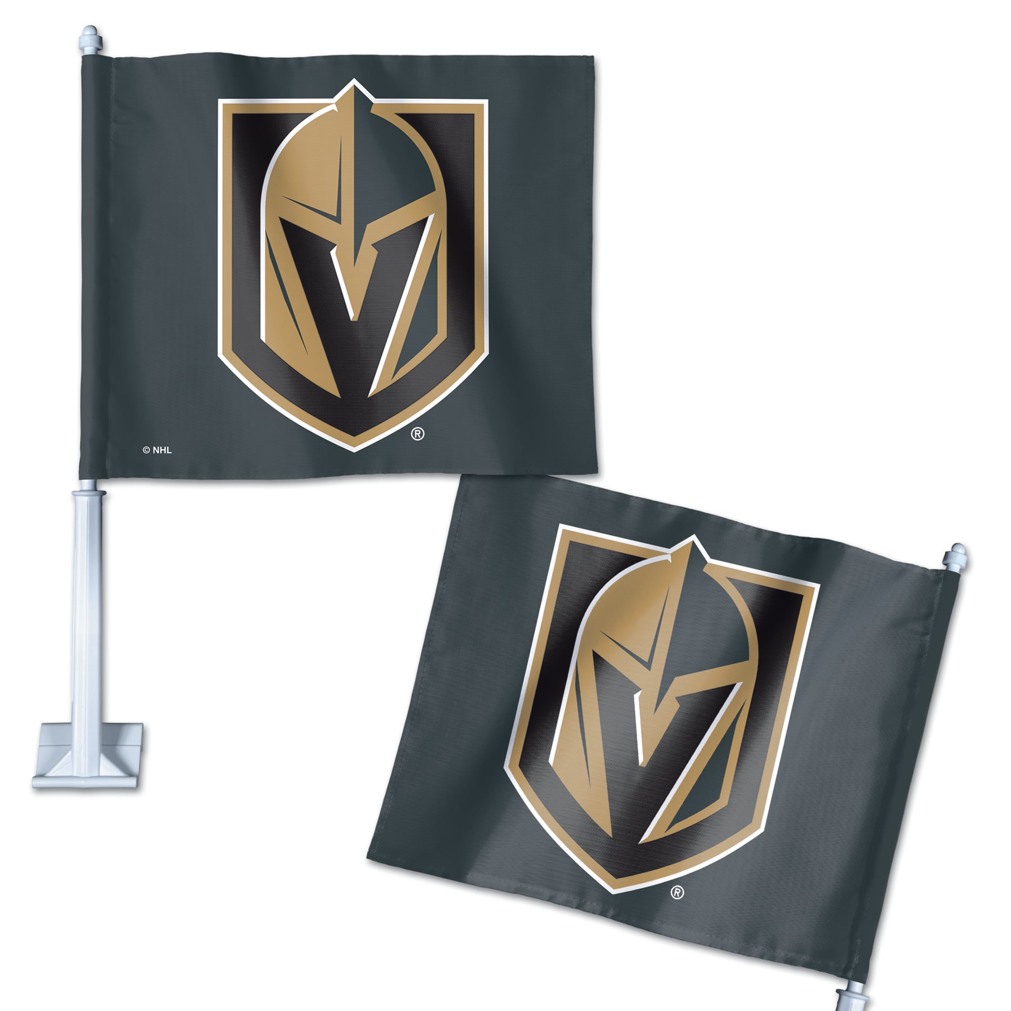Drapeau de voiture double face WinCraft Vegas Golden Knights