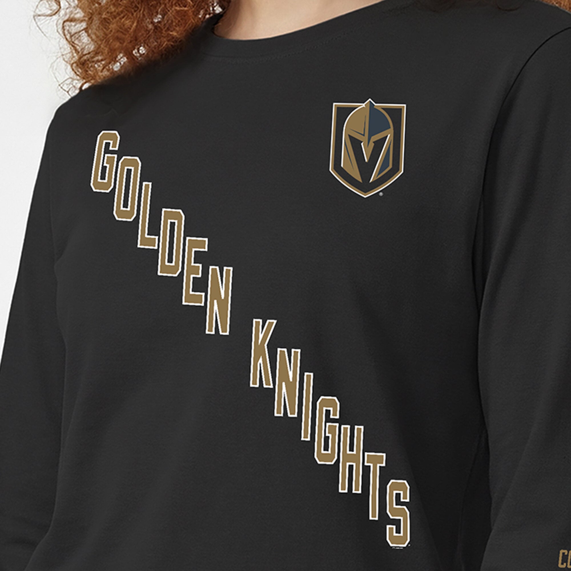 Women's Champion Black Vegas Golden Knights Long Sleeve T-Shirt