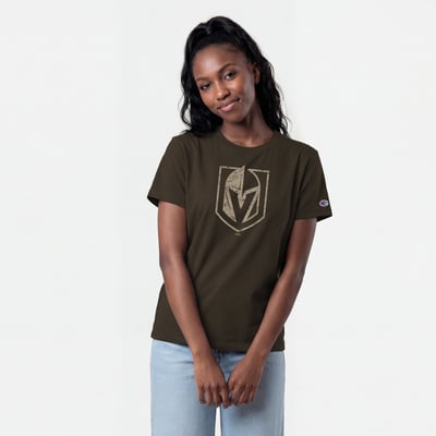 Vegas Golden Knights Champion Women's Fall Vibes T-Shirt - Brown