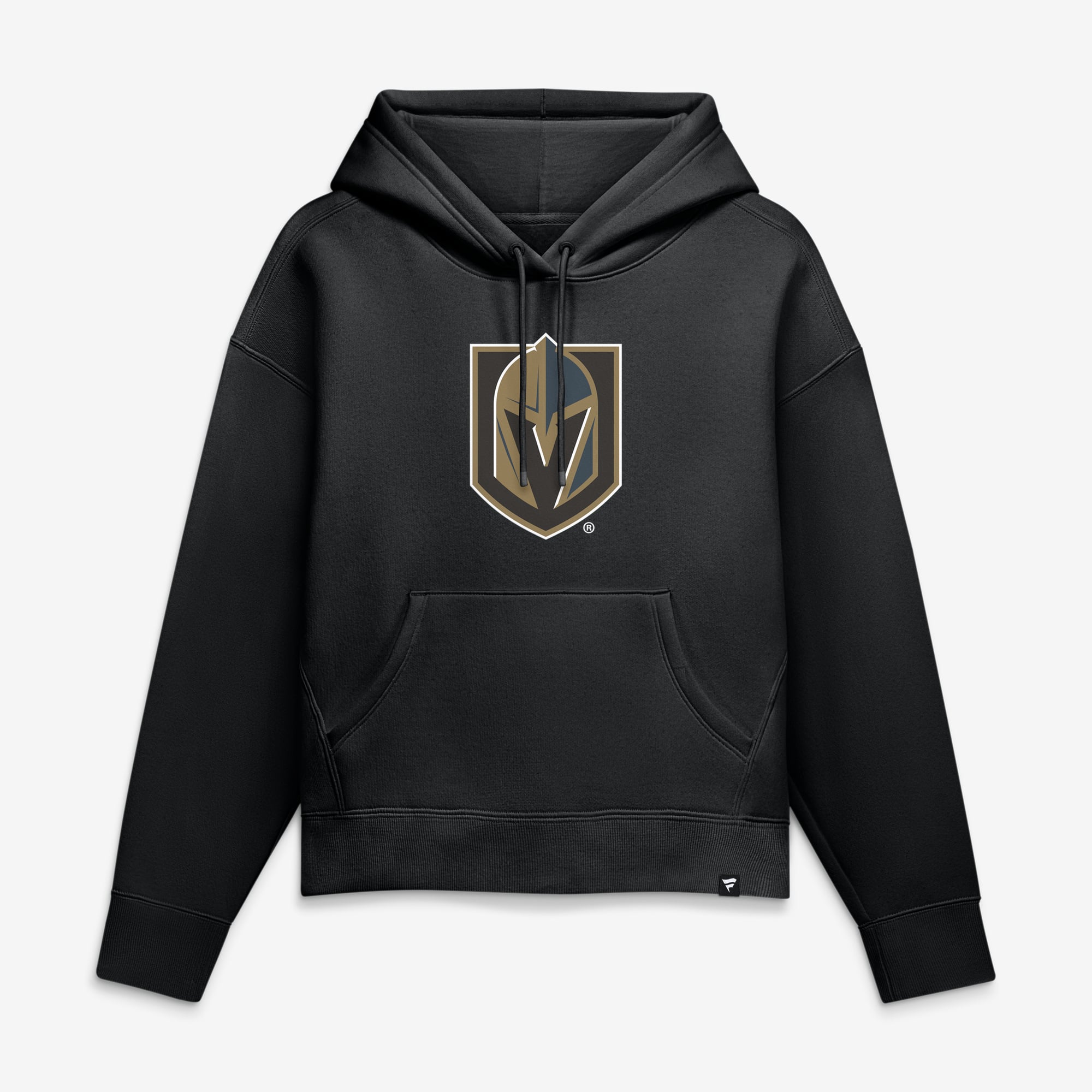 Sweat à capuche Fanatics noir pour femmes, style Golden Knights de Vegas