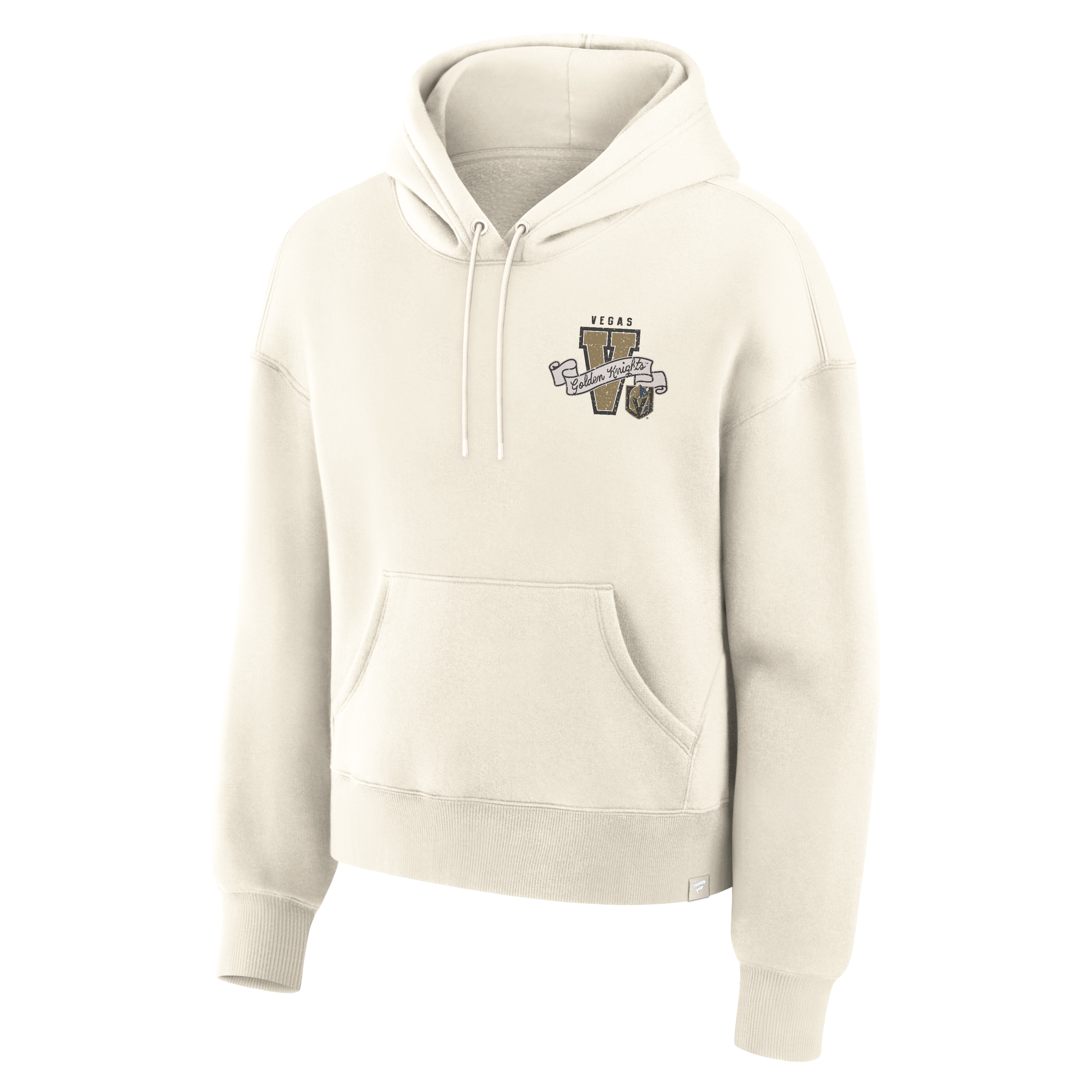 Women's Fanatics Cream Vegas Golden Knights Legacy Hoodie