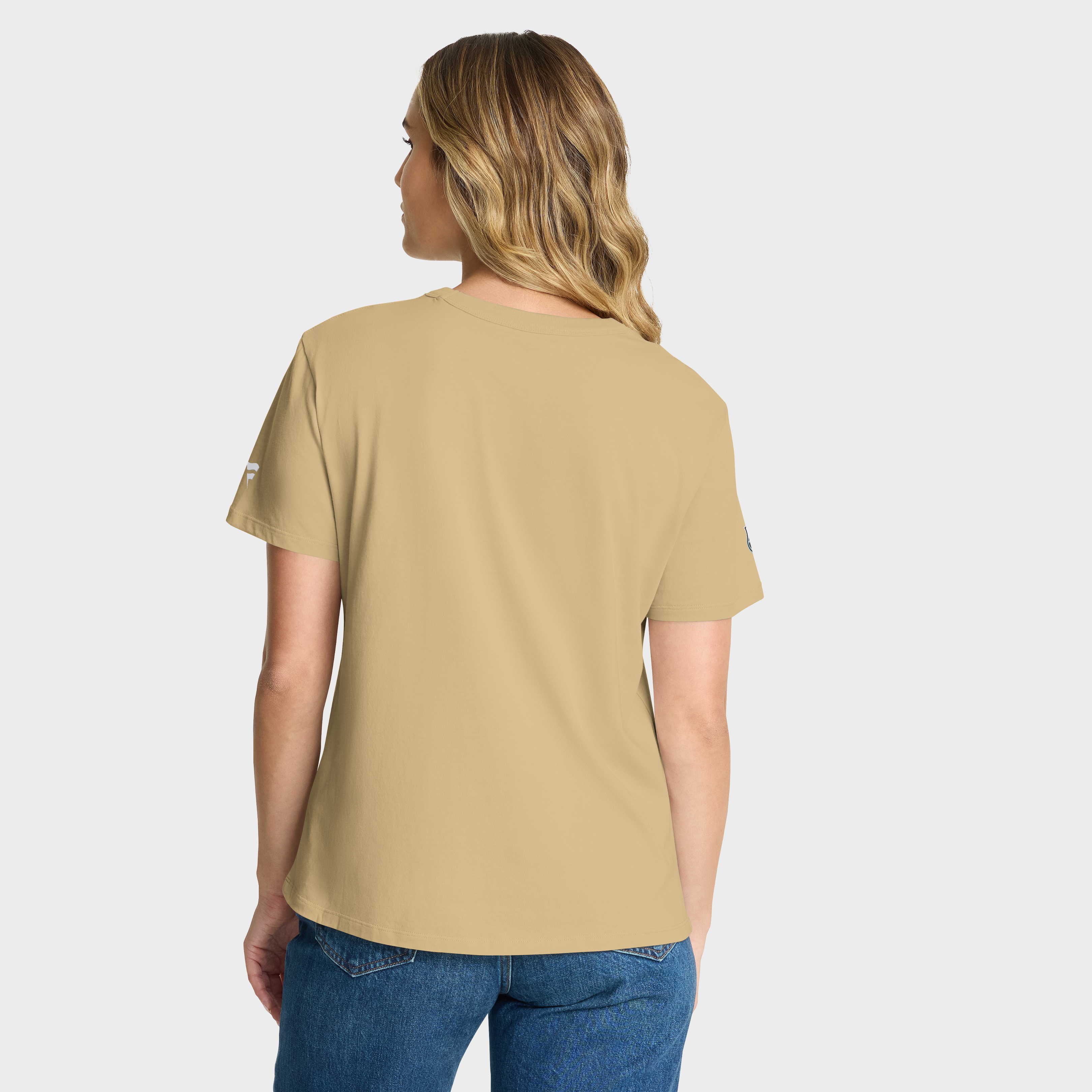 T-shirt authentique Pro Primary pour femme Fanatics Gold Vegas Golden Knights