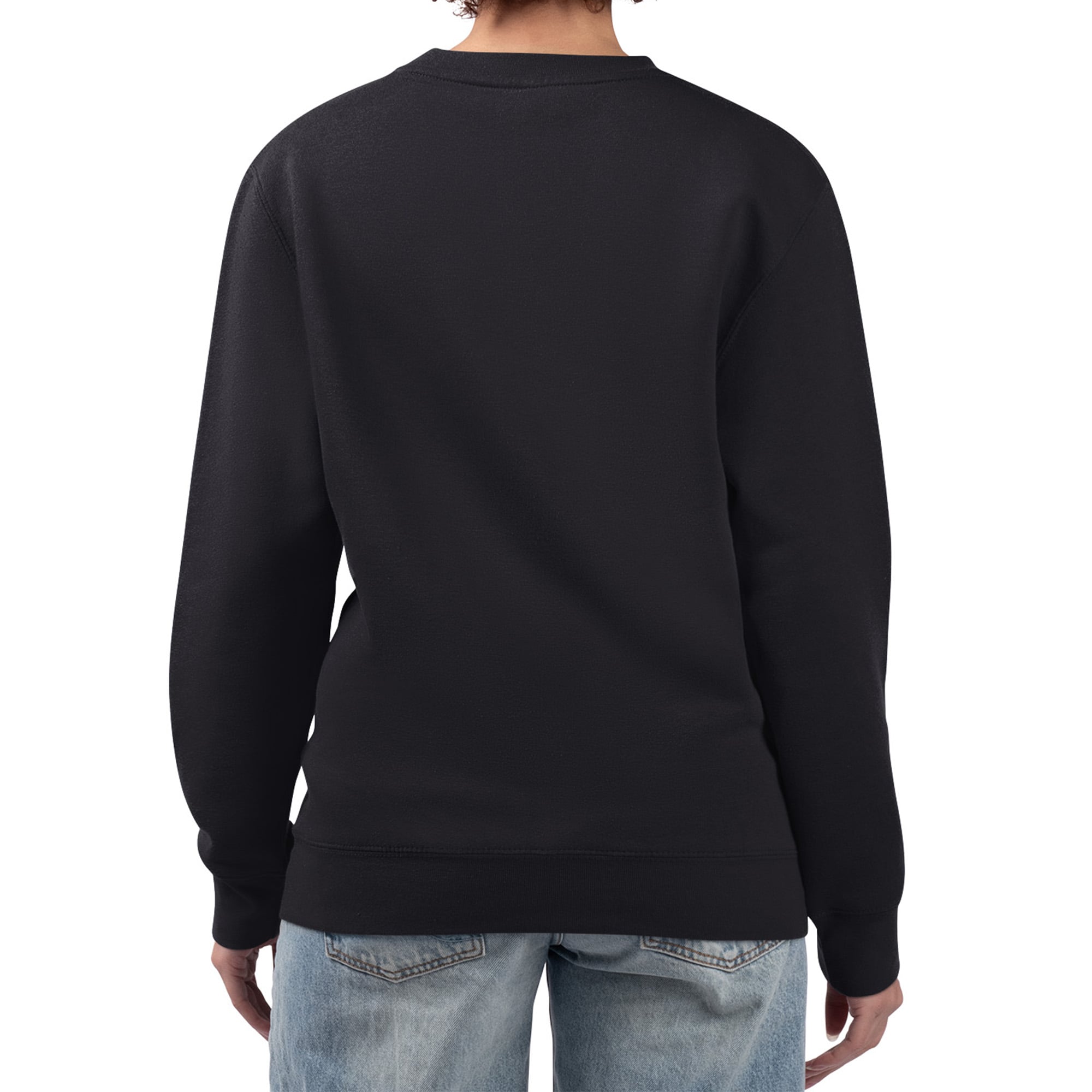 Women's G-III 4Her by Carl Banks Black Vegas Golden Knights Collage Graphic Fleece Long Sleeve Pullover Sweatshirt