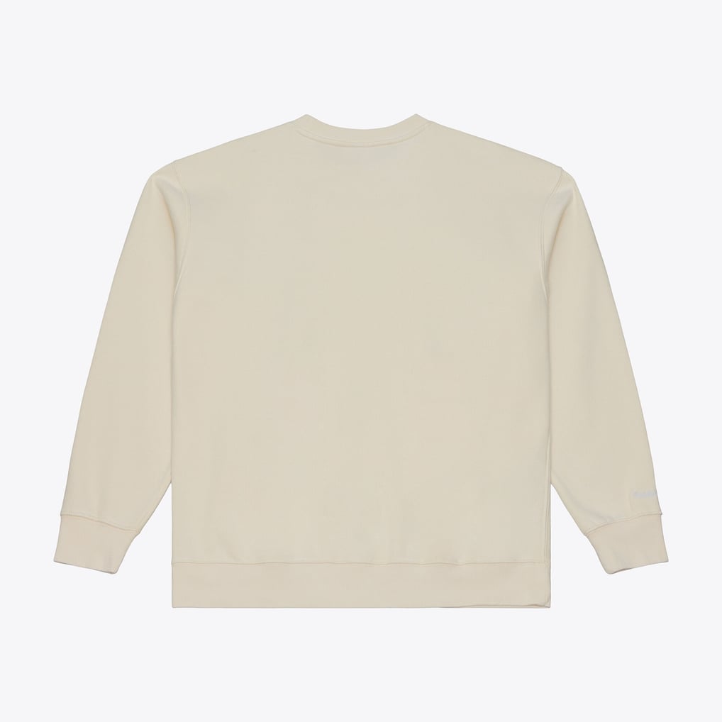 Women's Vegas Golden Knights Mitchell & Ness Cream Core Essentials Sweatshirt
