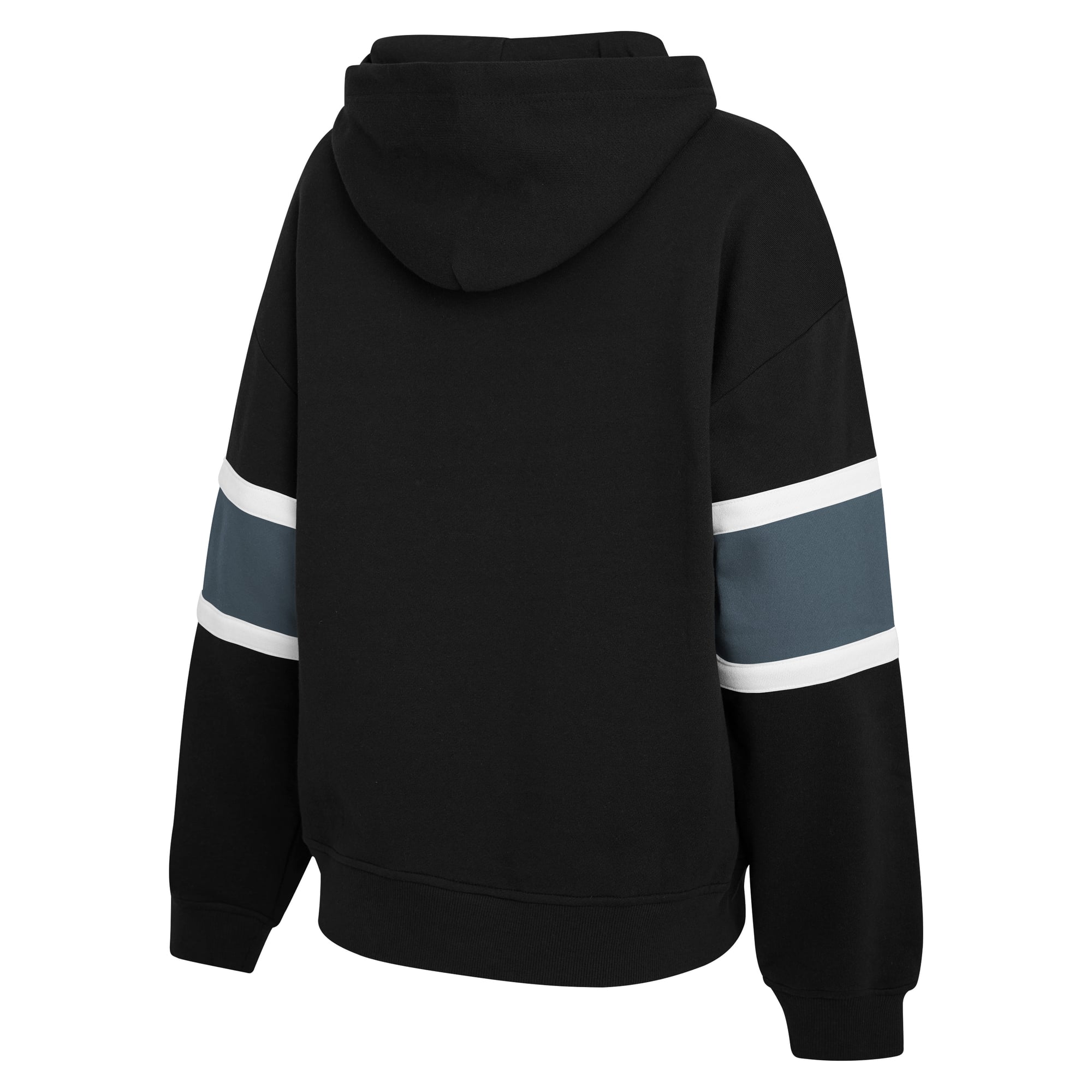 Sweat à capuche rayé noir Vegas Golden Knights de la marque WEAR by Erin Andrews pour femme
