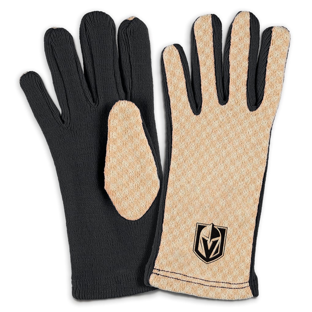 Vegas Golden Knights WEAR by Erin Andrews Women's Tonal Microcheck Scarf & Glove Set