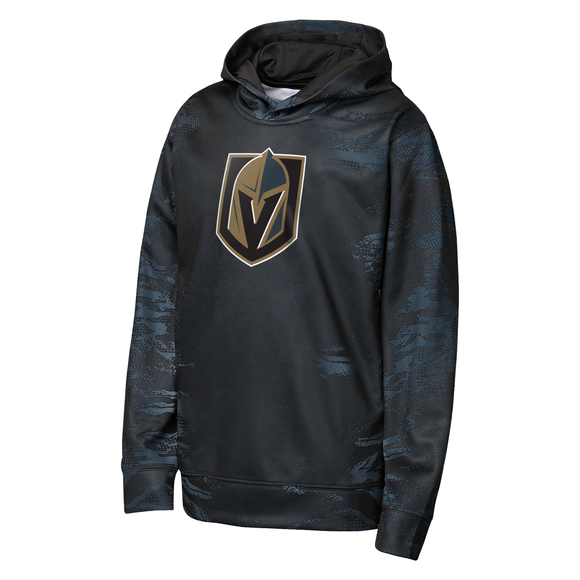 Sweat à capuche Youth Outerstuff Black Vegas Golden Knights Team Dynamics