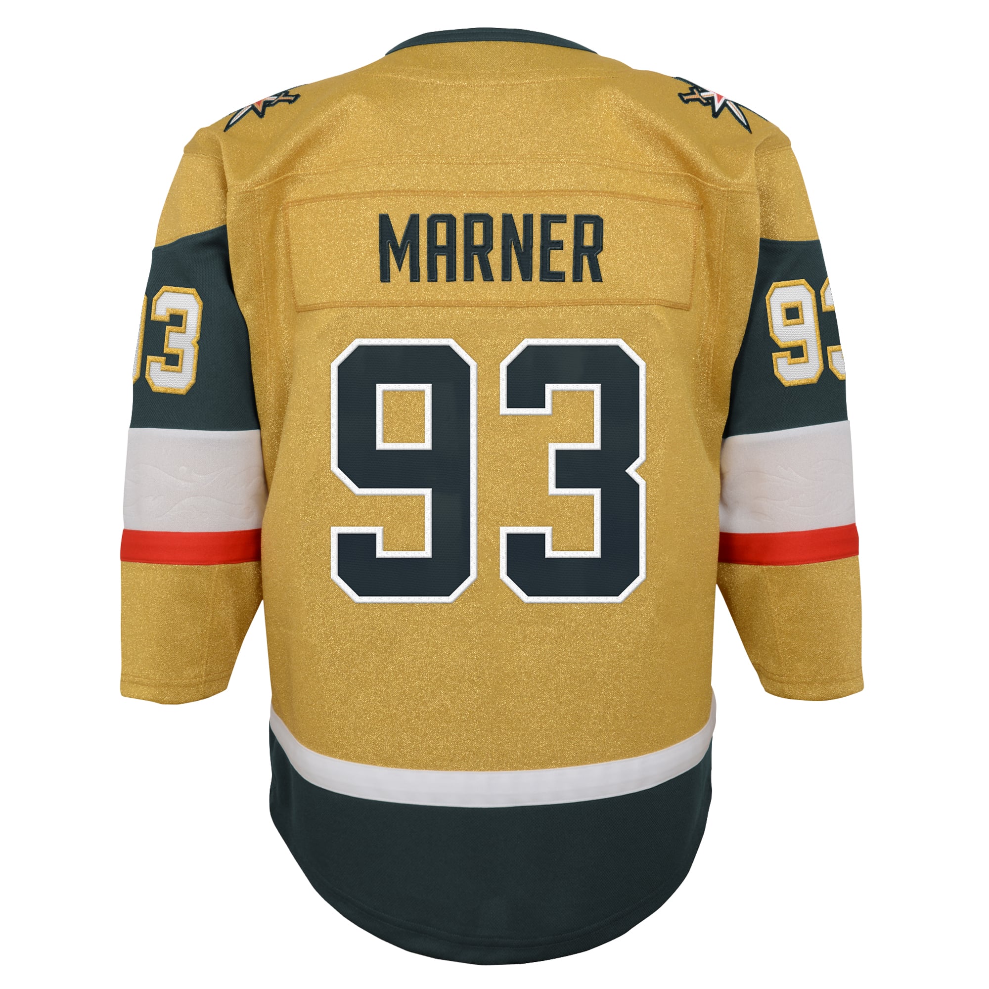 Maillot de joueur premier plan Outerstuff pour jeunes Mitch Marner, or